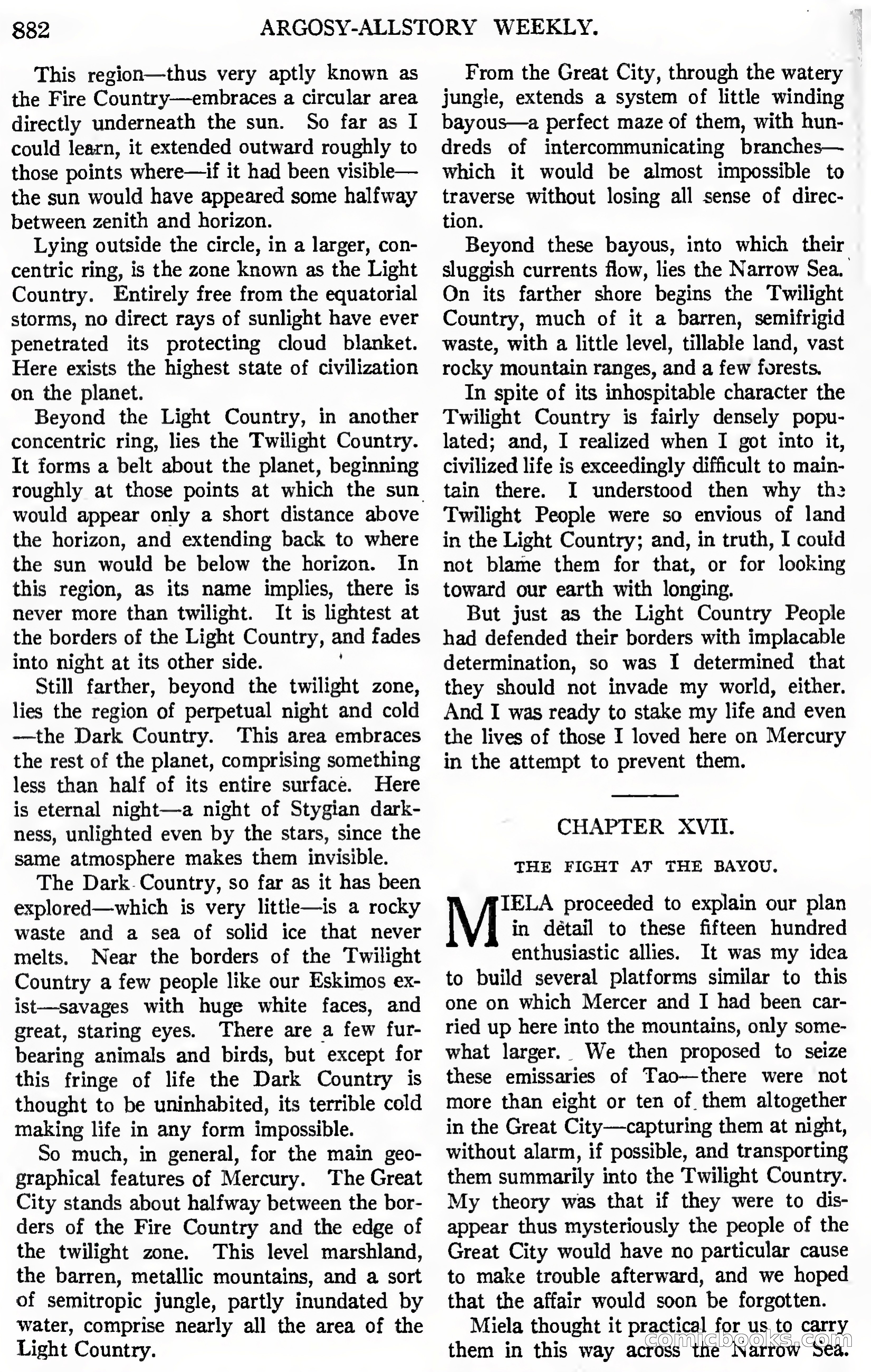 Argosy All-Story Weekly — page 92 of 187