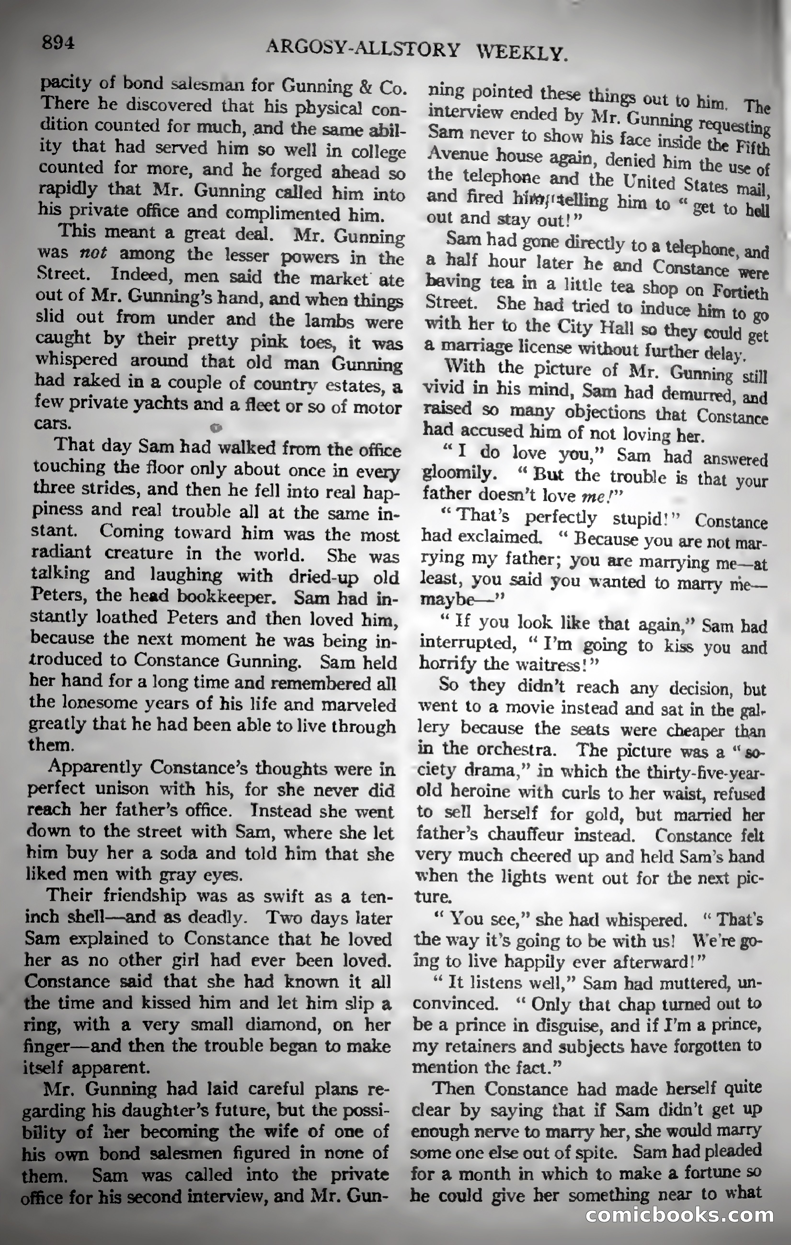 Argosy All-Story Weekly — page 104 of 187