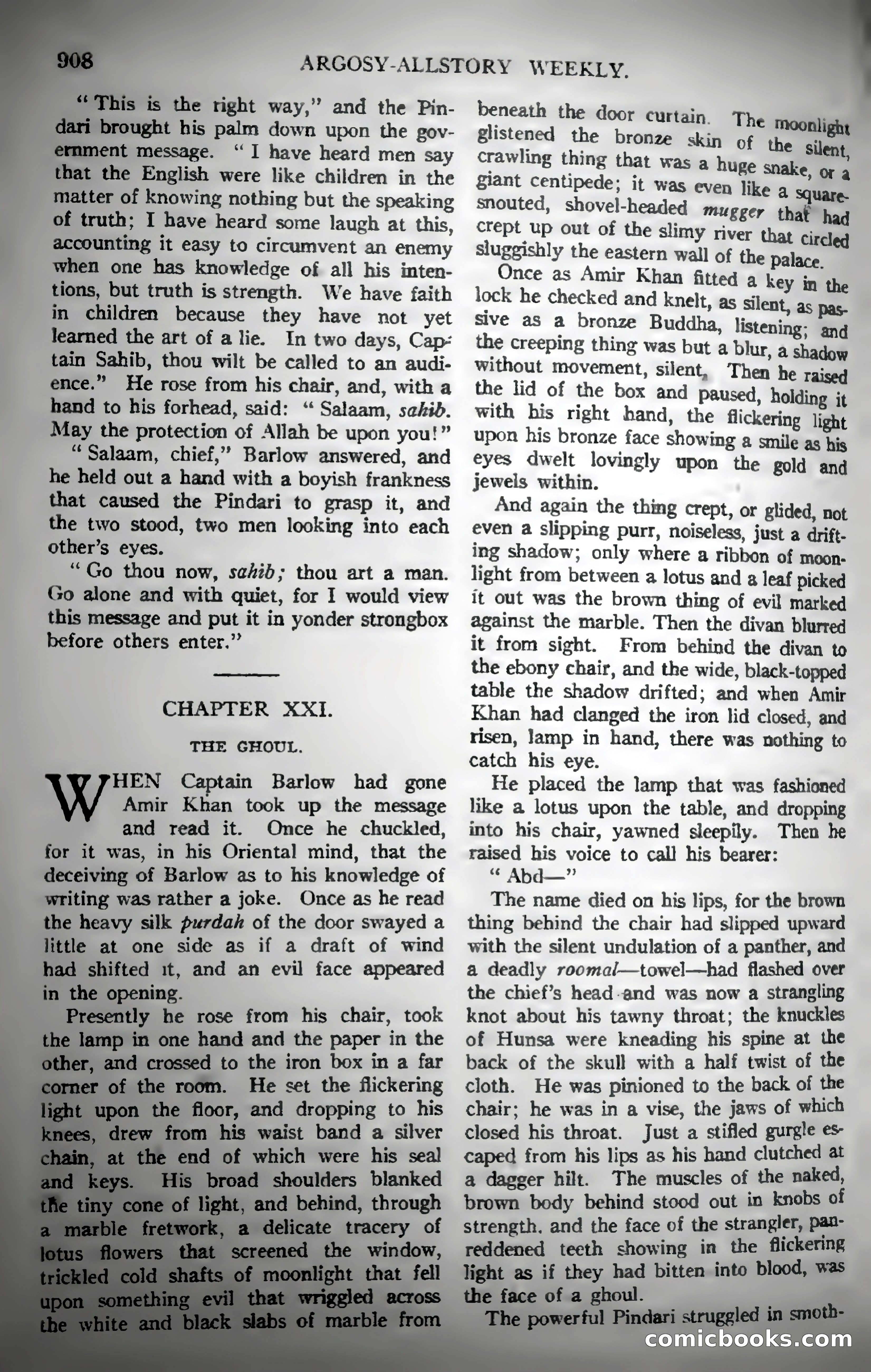 Argosy All-Story Weekly — page 118 of 187