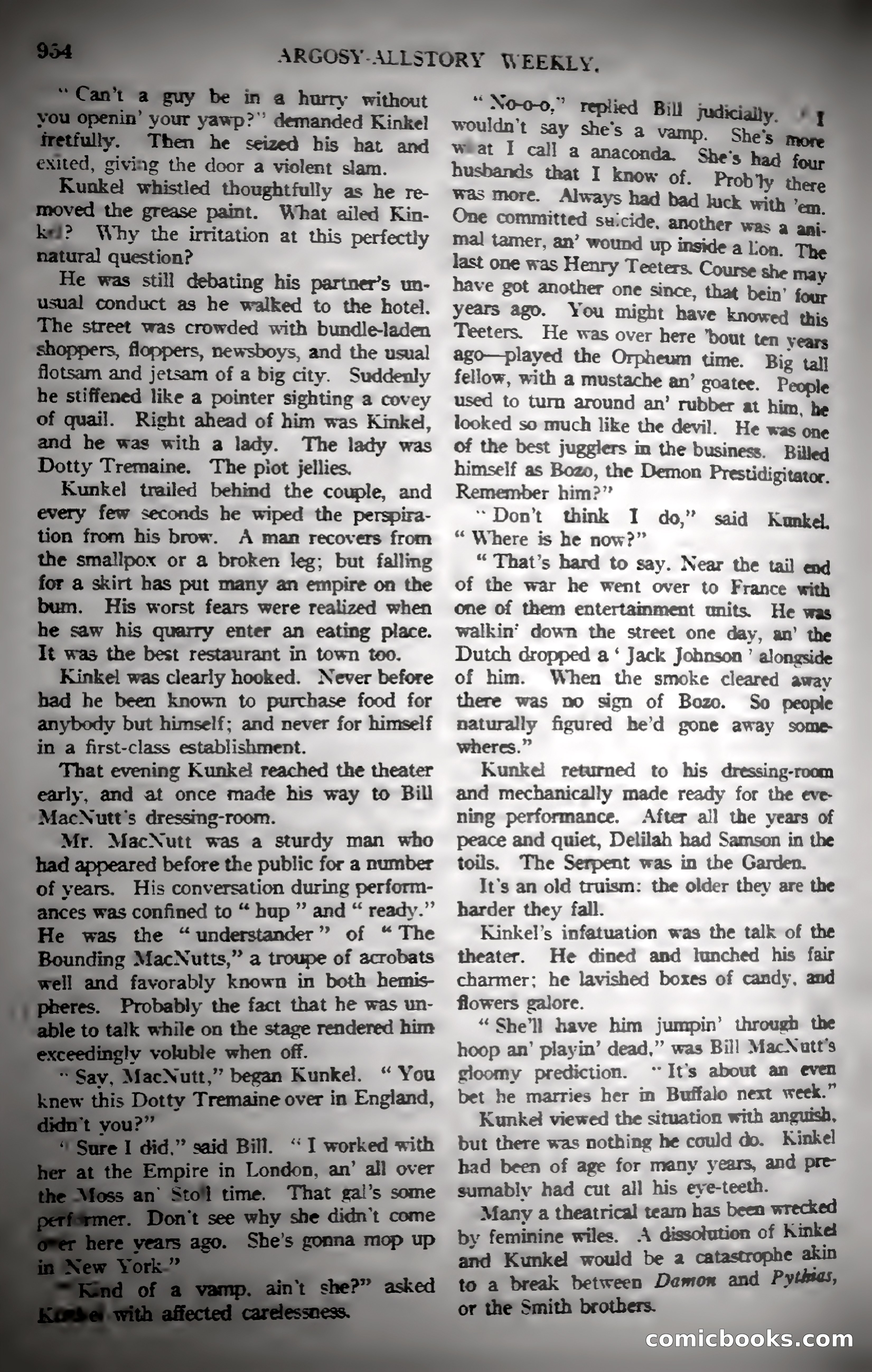 Argosy All-Story Weekly — page 163 of 187