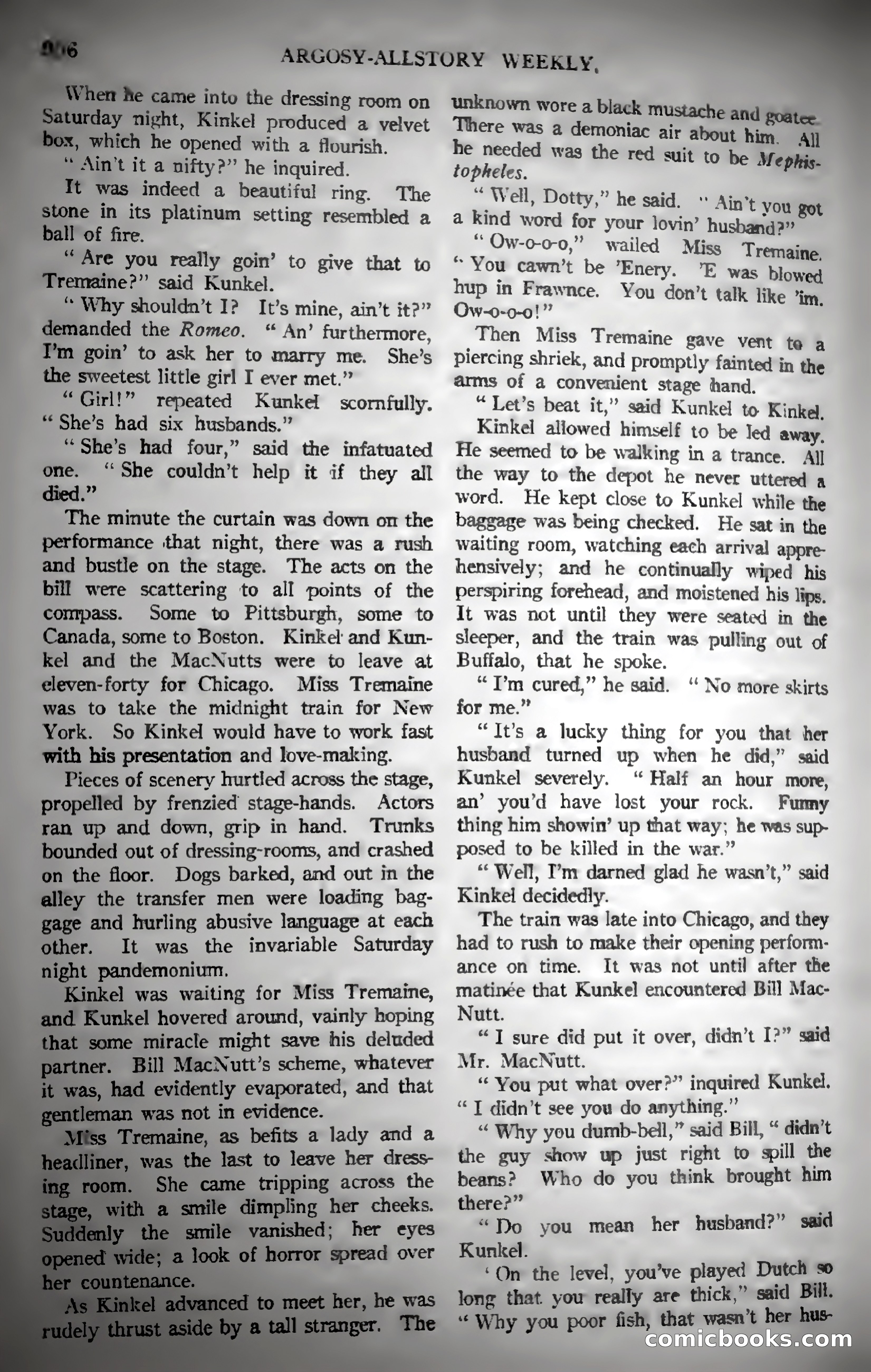 Argosy All-Story Weekly — page 165 of 187