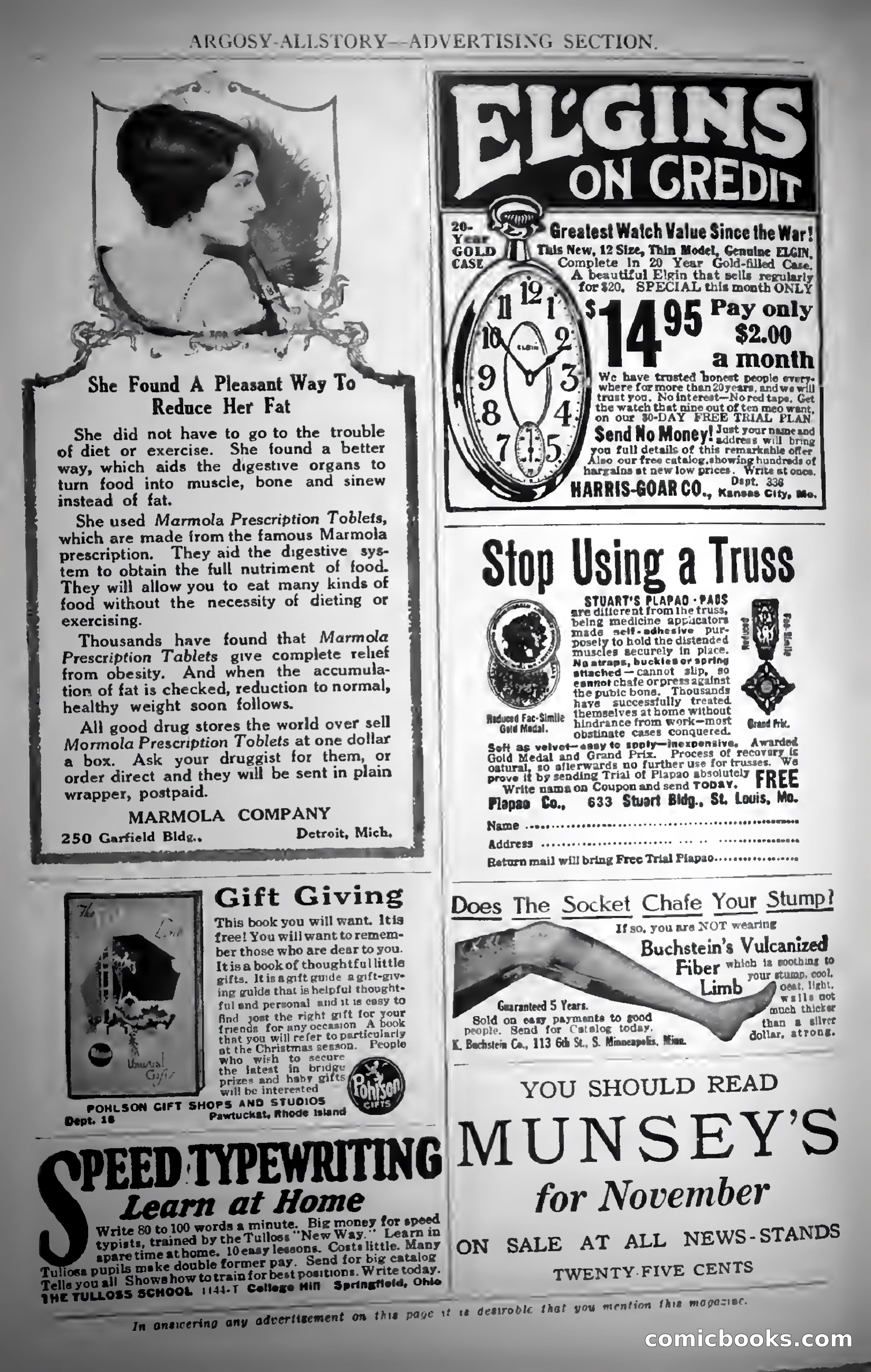 Argosy All-Story Weekly — page 181 of 187