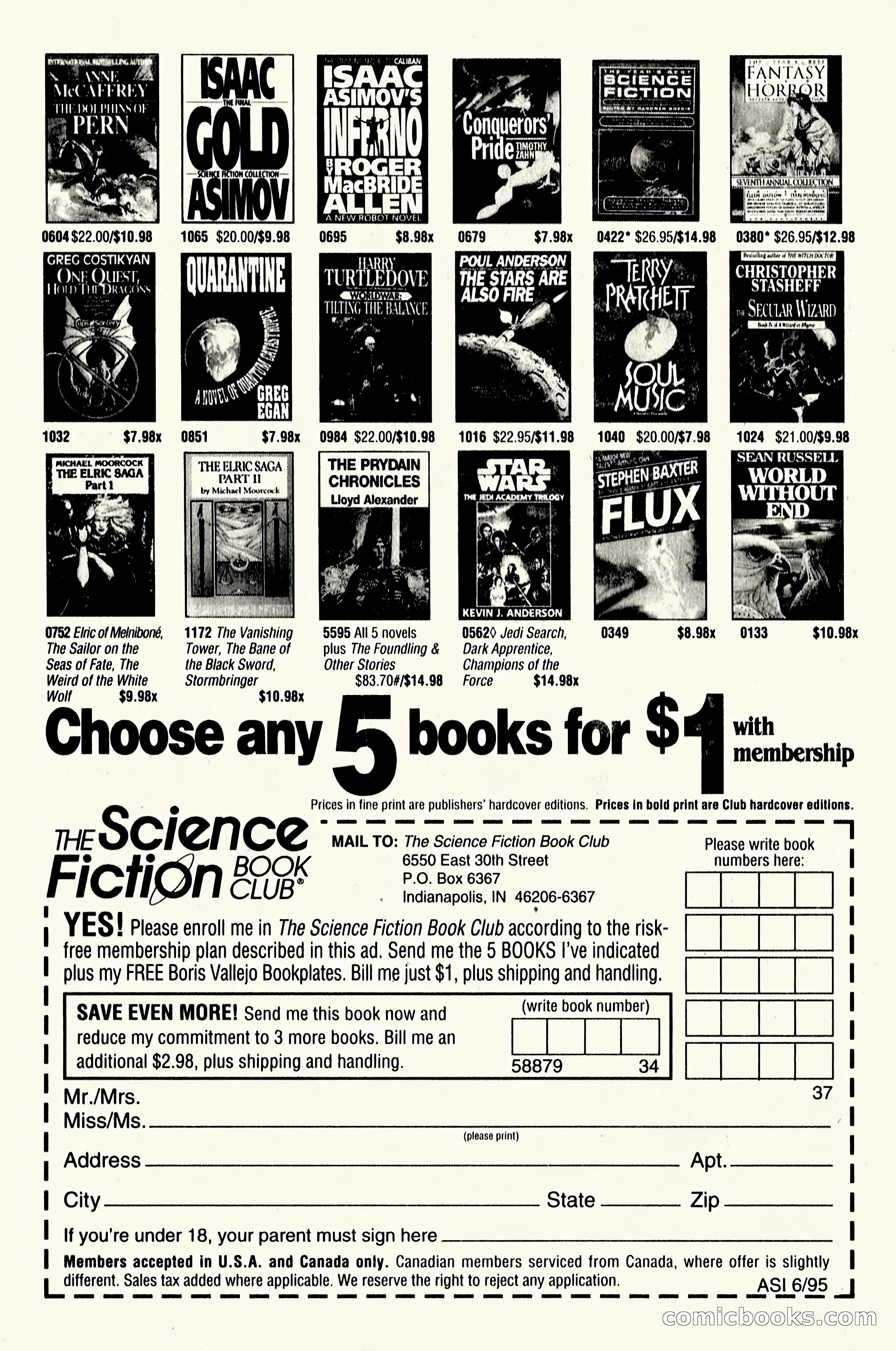 Asimov's Science Fiction, June 1995 — page 3 of 180