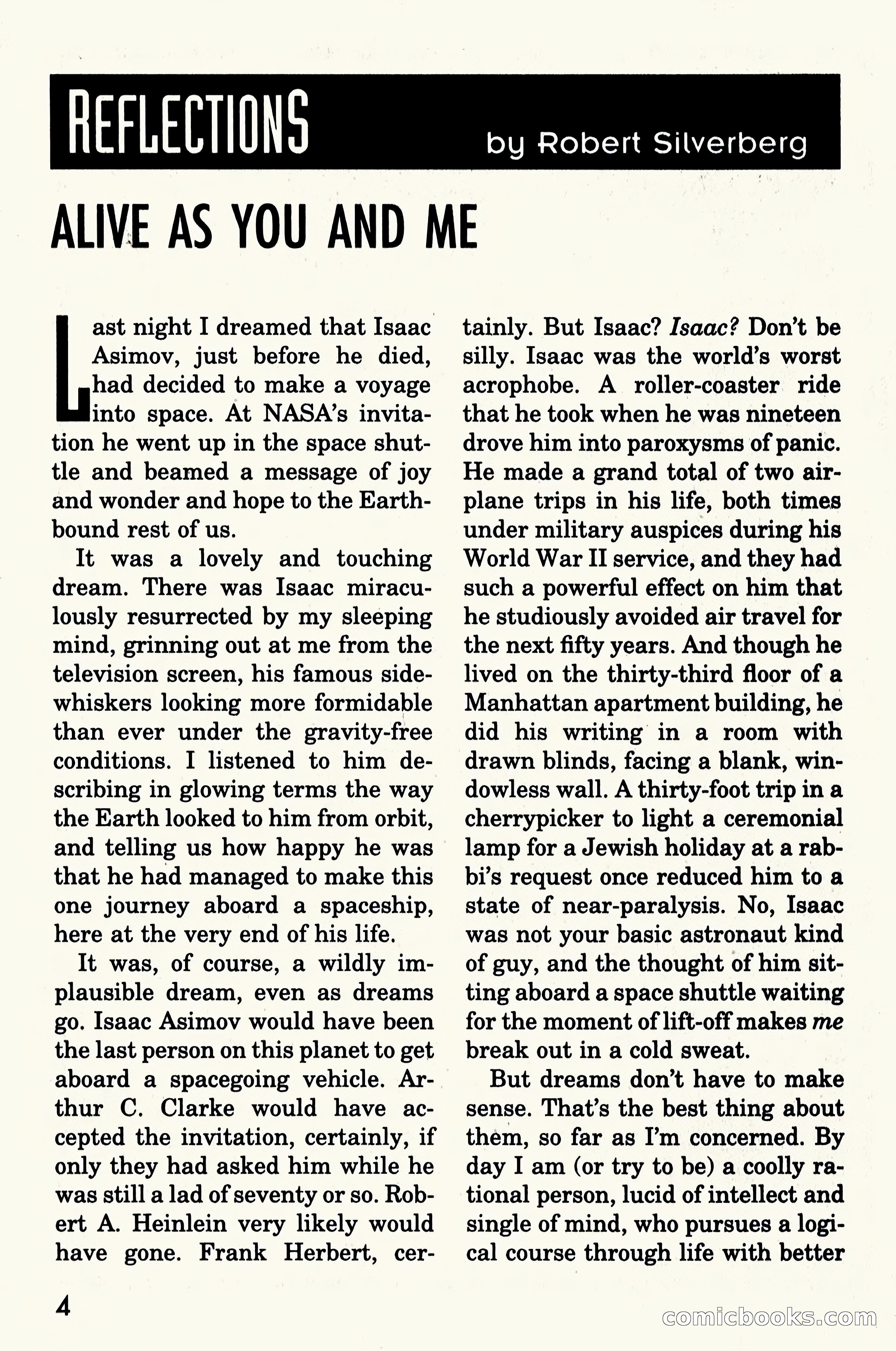 Asimov's Science Fiction, June 1995 — page 6 of 180