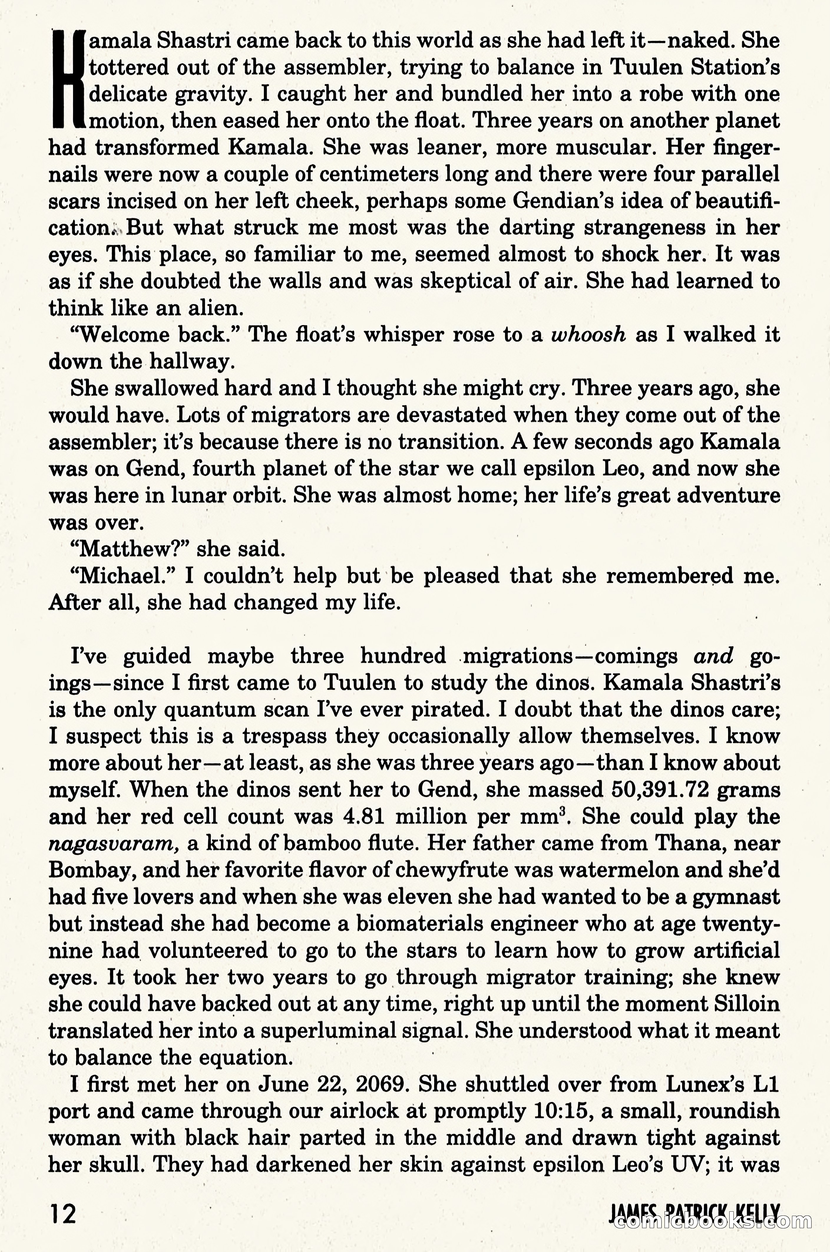 Asimov's Science Fiction, June 1995 — page 14 of 180
