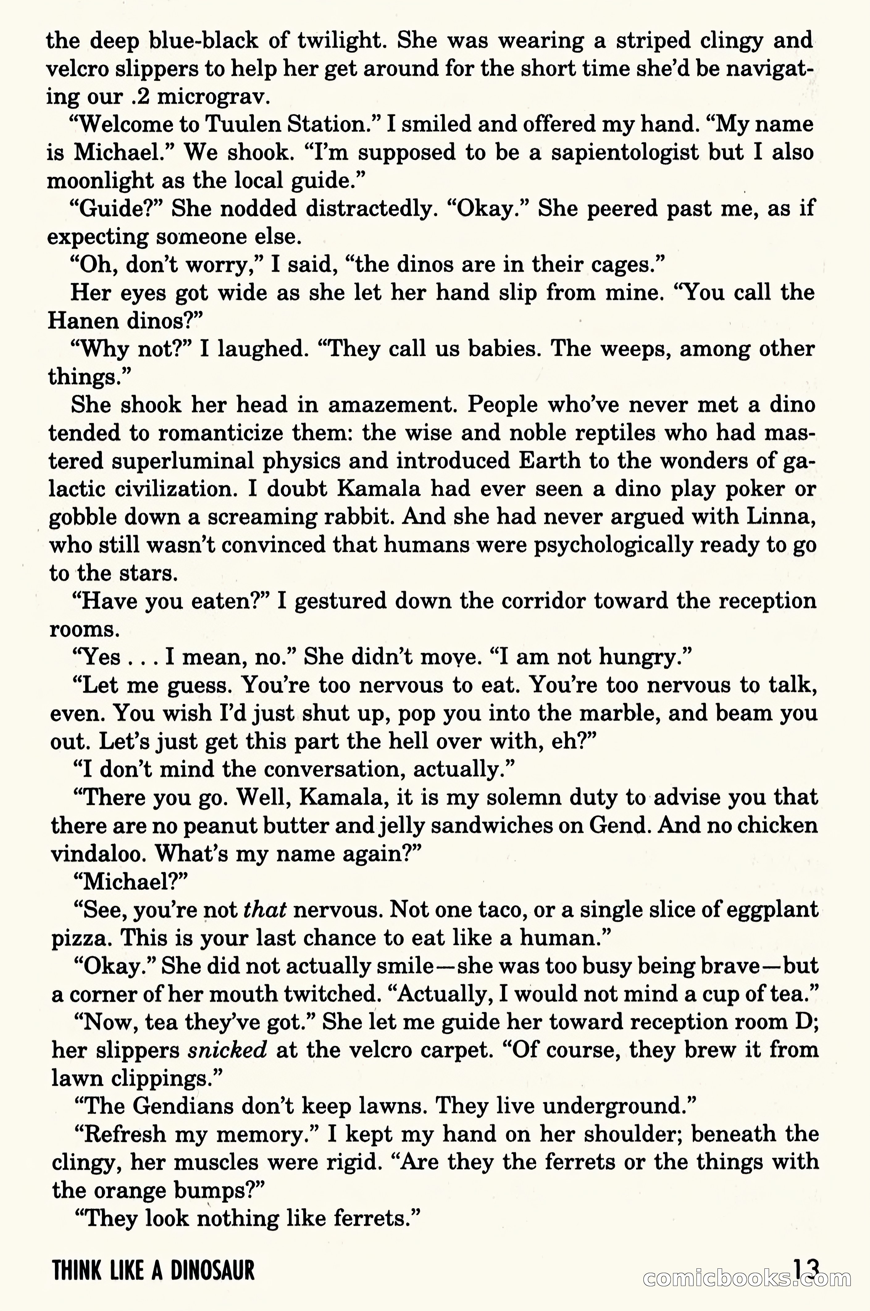 Asimov's Science Fiction, June 1995 — page 15 of 180