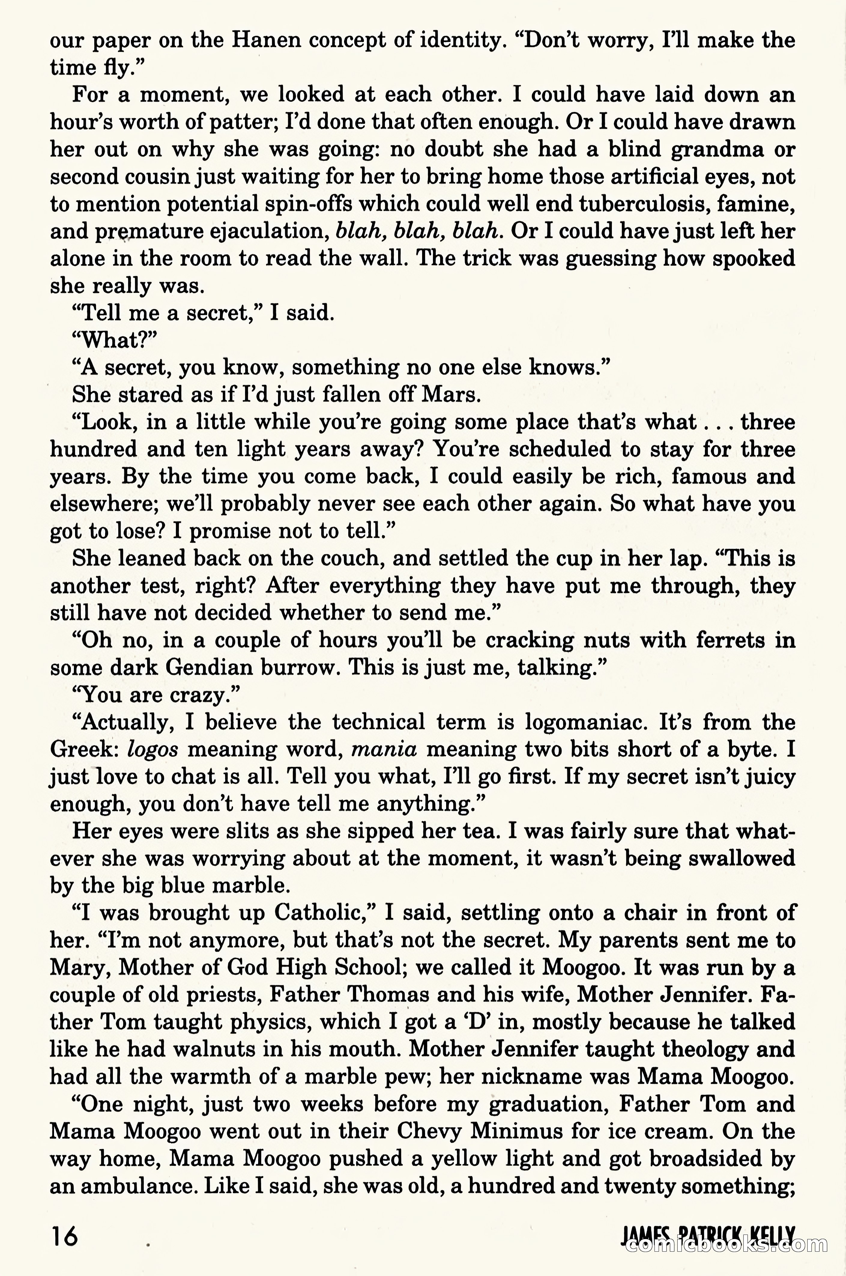 Asimov's Science Fiction, June 1995 — page 18 of 180