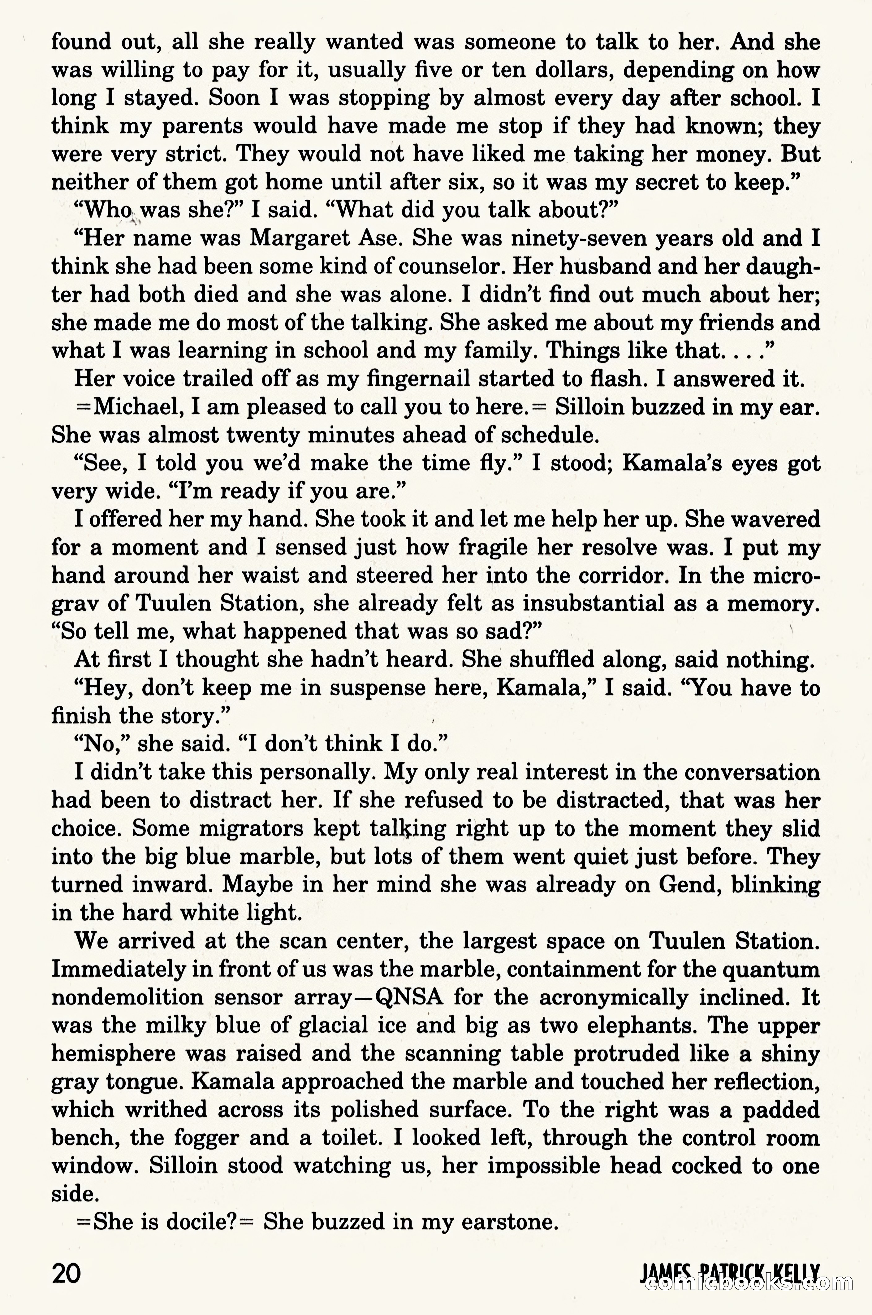Asimov's Science Fiction, June 1995 — page 22 of 180