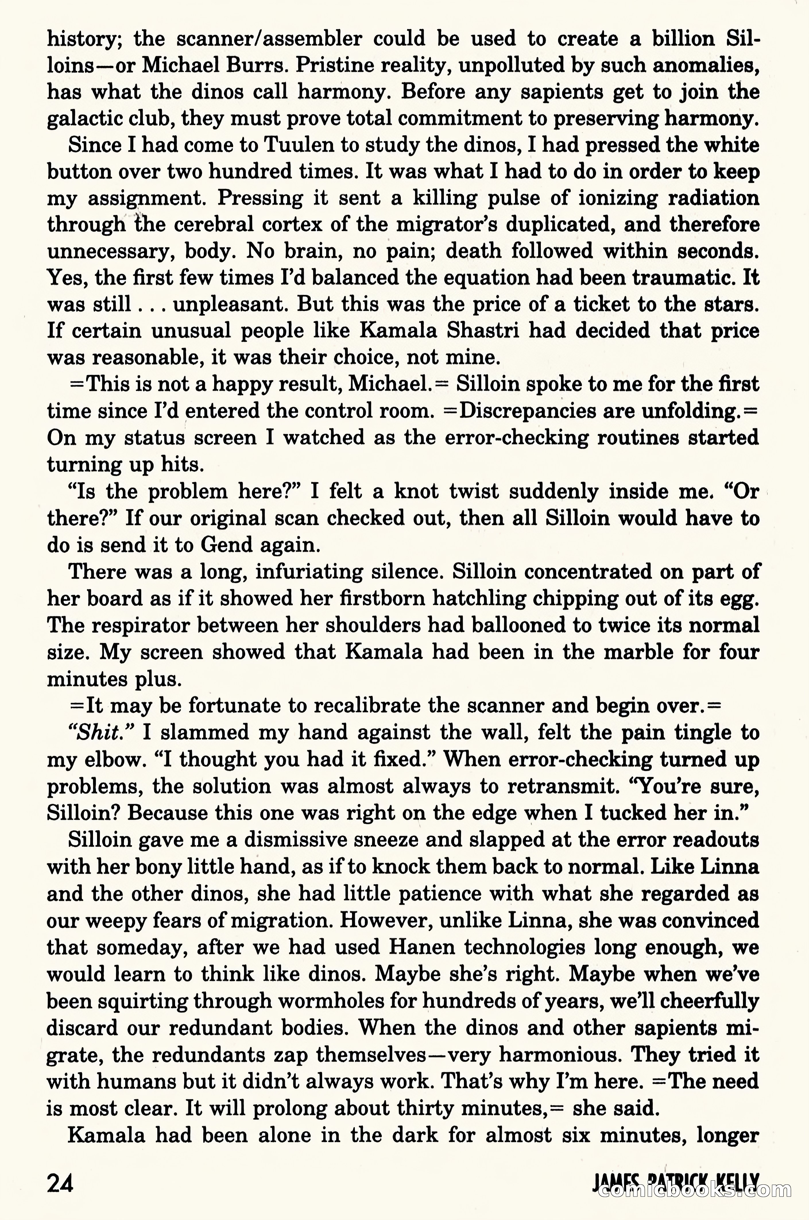 Asimov's Science Fiction, June 1995 — page 26 of 180