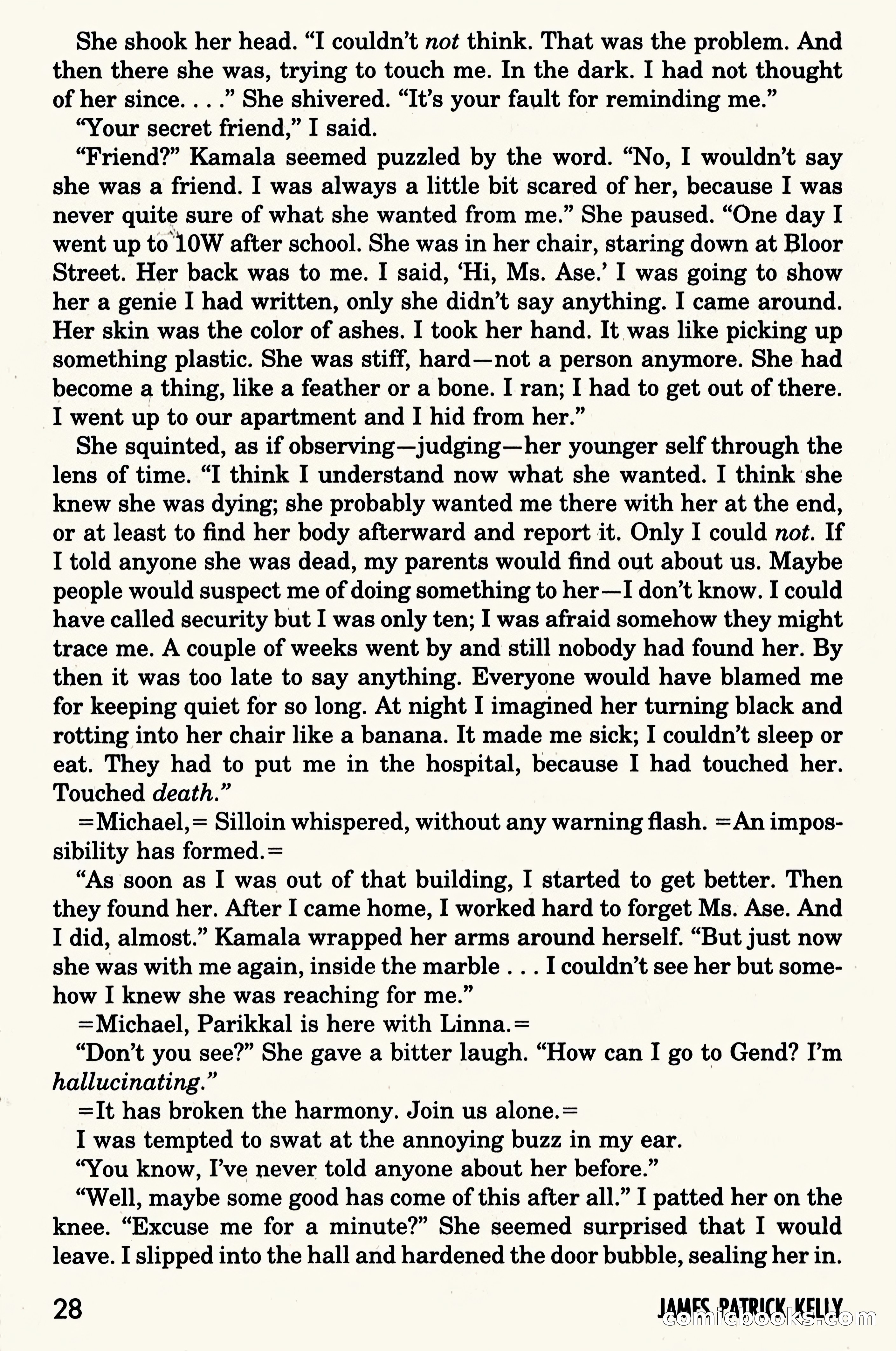 Asimov's Science Fiction, June 1995 — page 30 of 180
