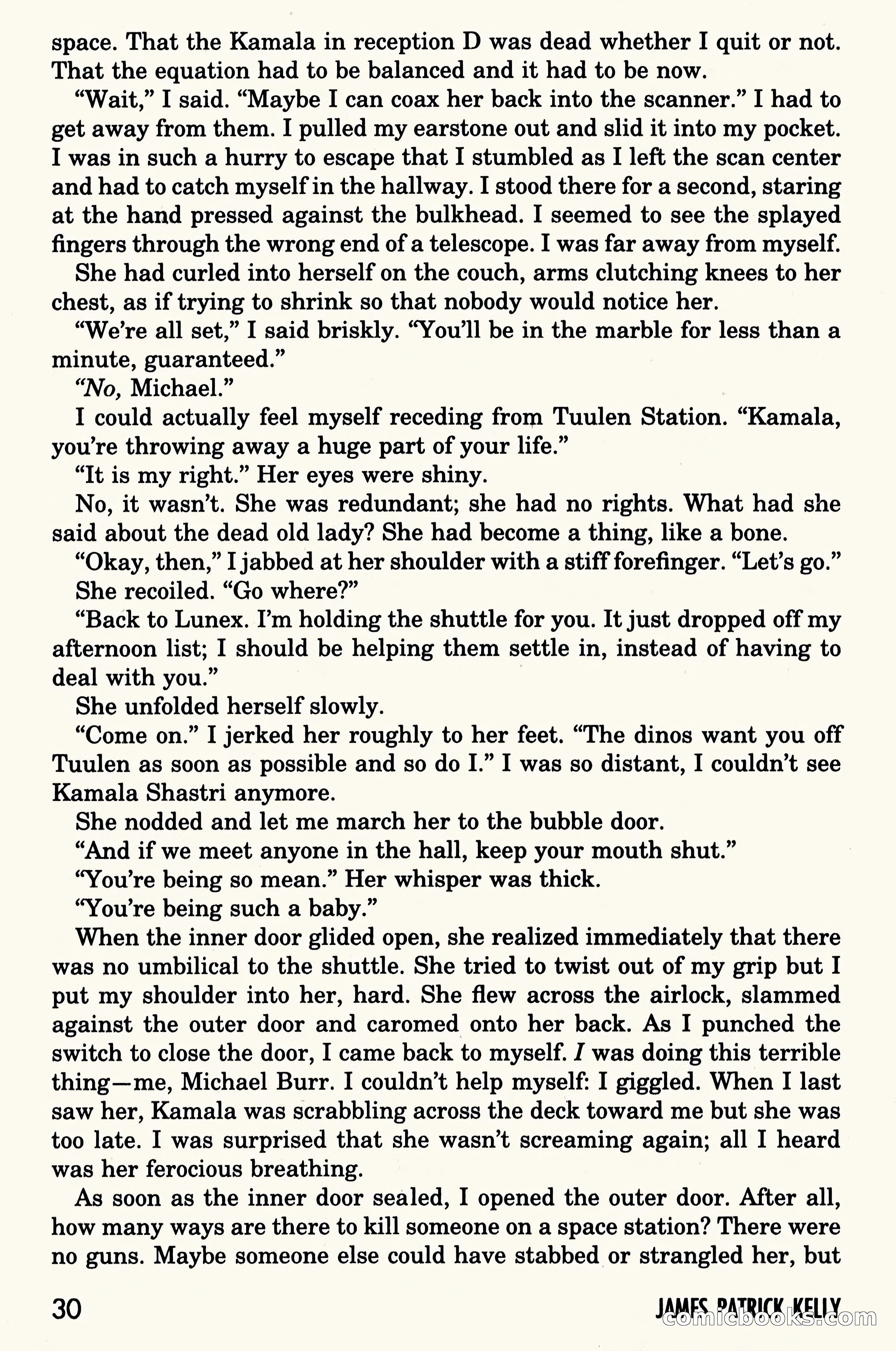 Asimov's Science Fiction, June 1995 — page 32 of 180
