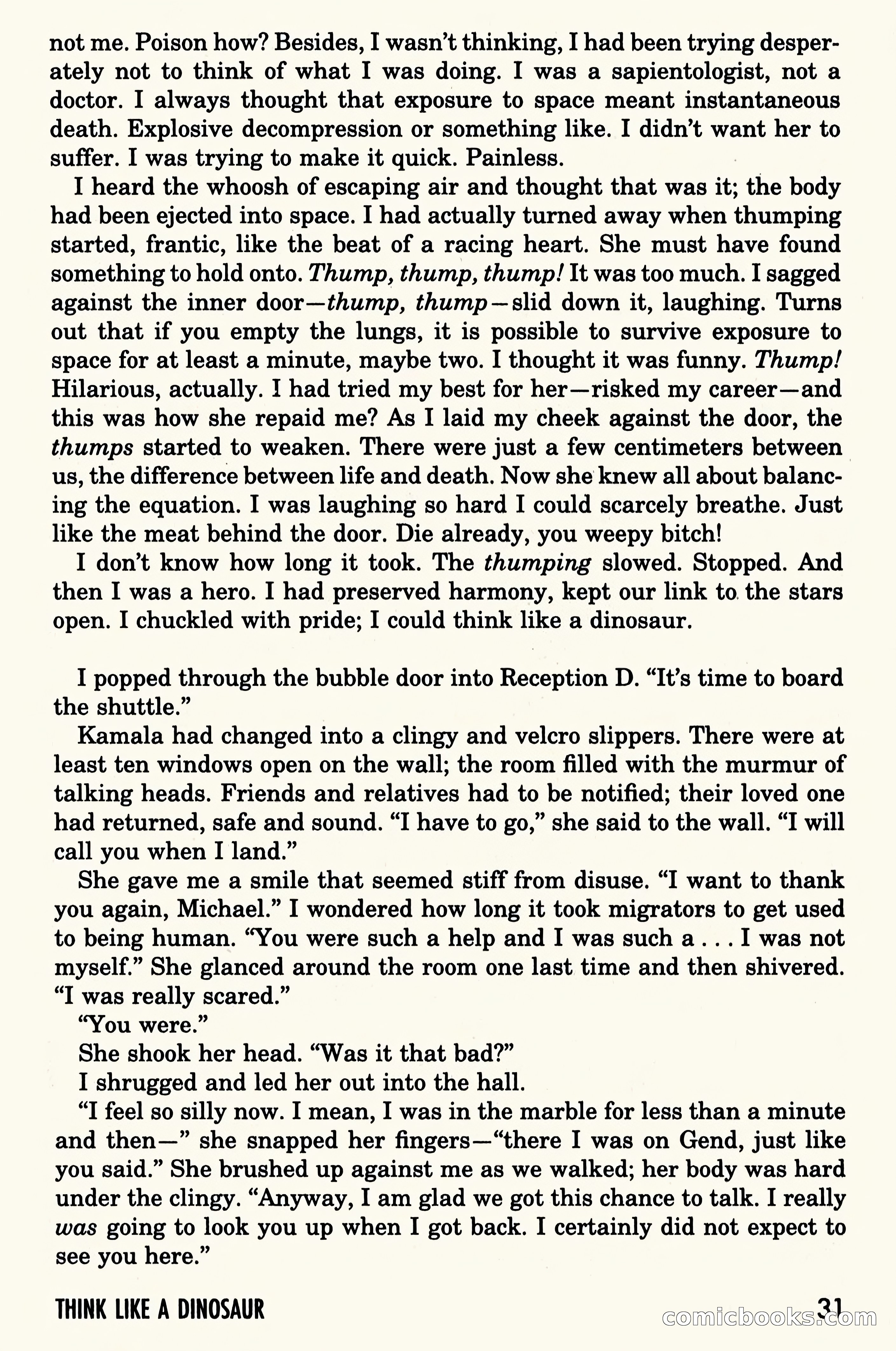 Asimov's Science Fiction, June 1995 — page 33 of 180