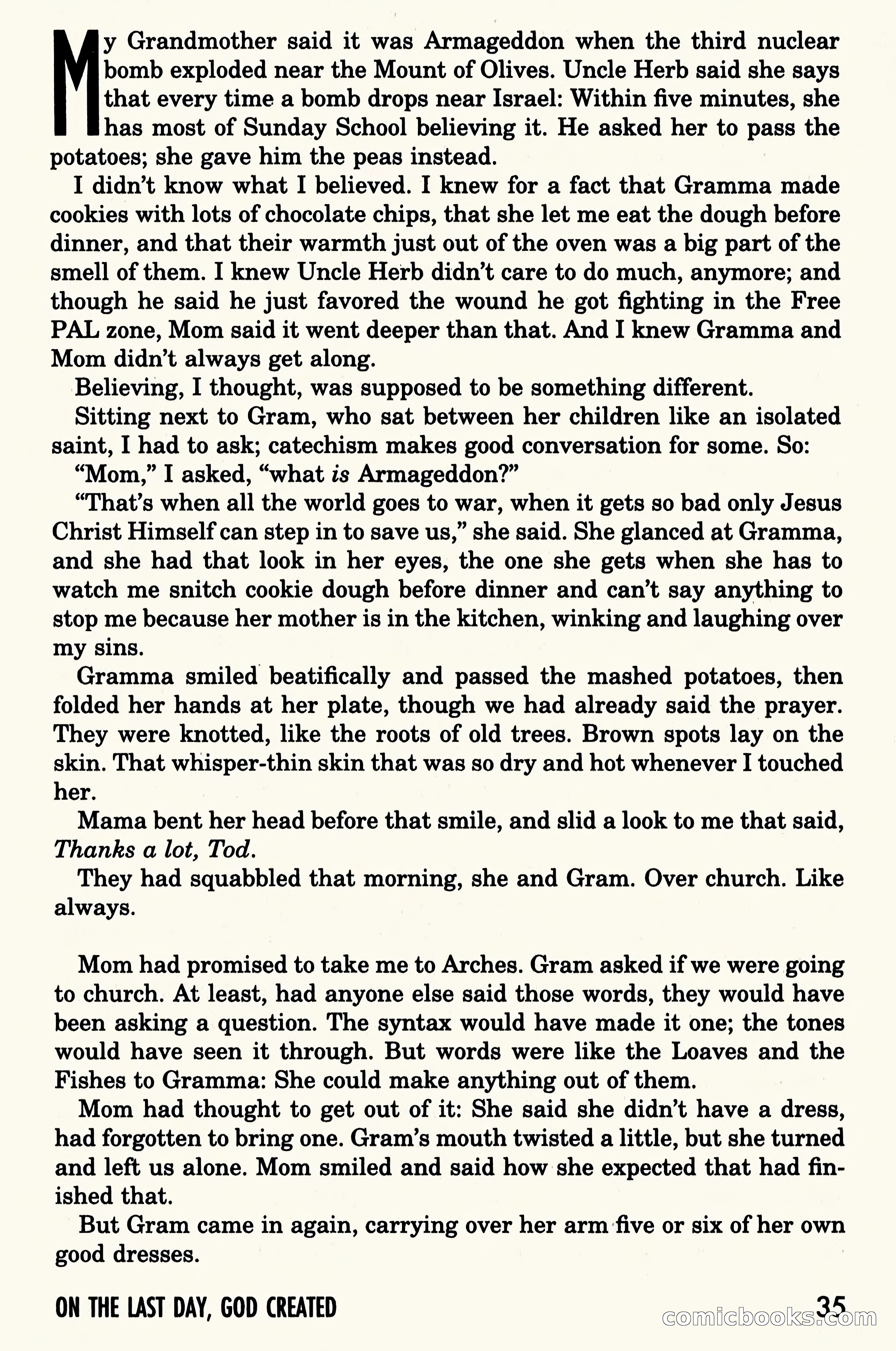 Asimov's Science Fiction, June 1995 — page 37 of 180
