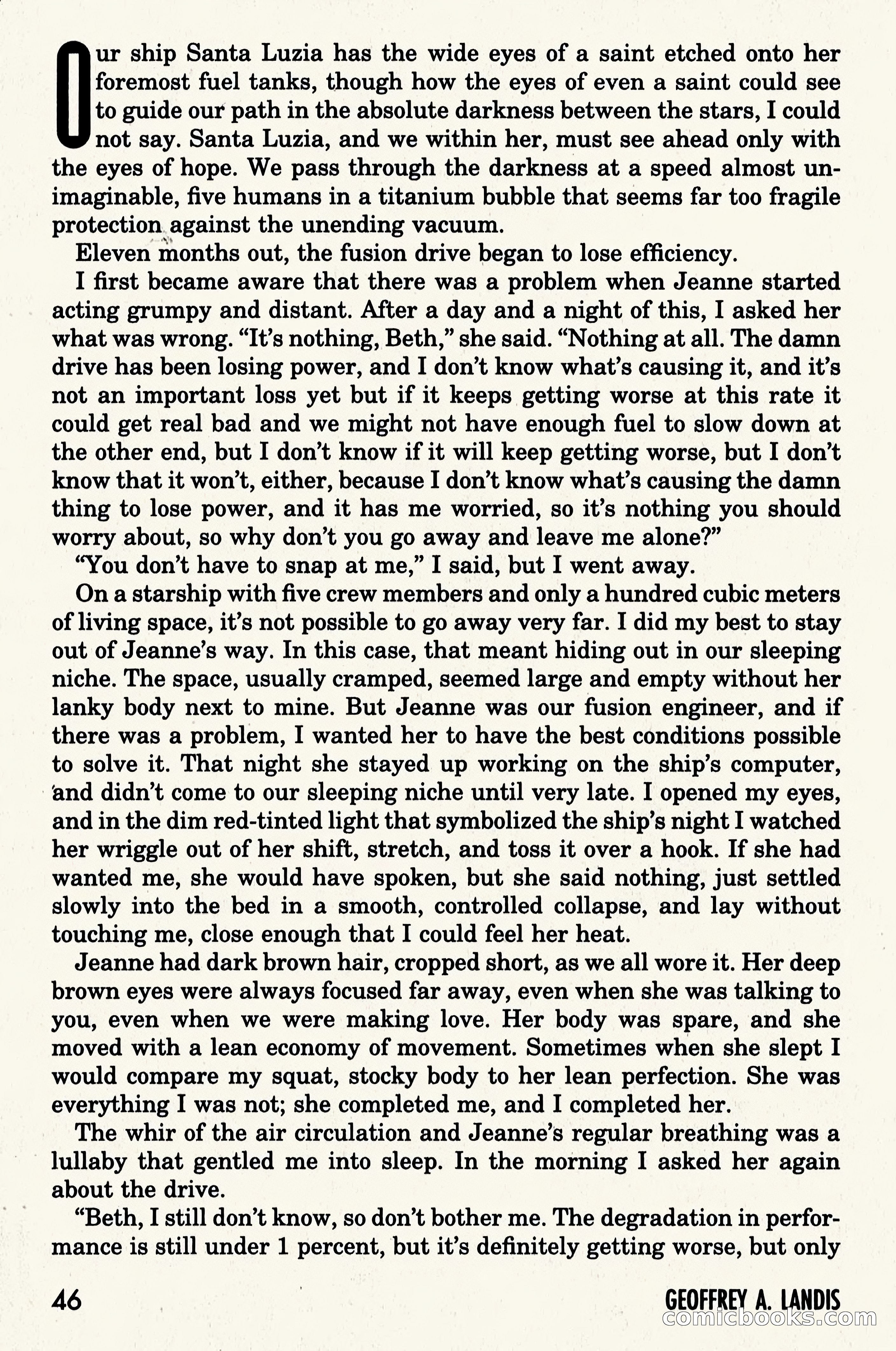 Asimov's Science Fiction, June 1995 — page 48 of 180