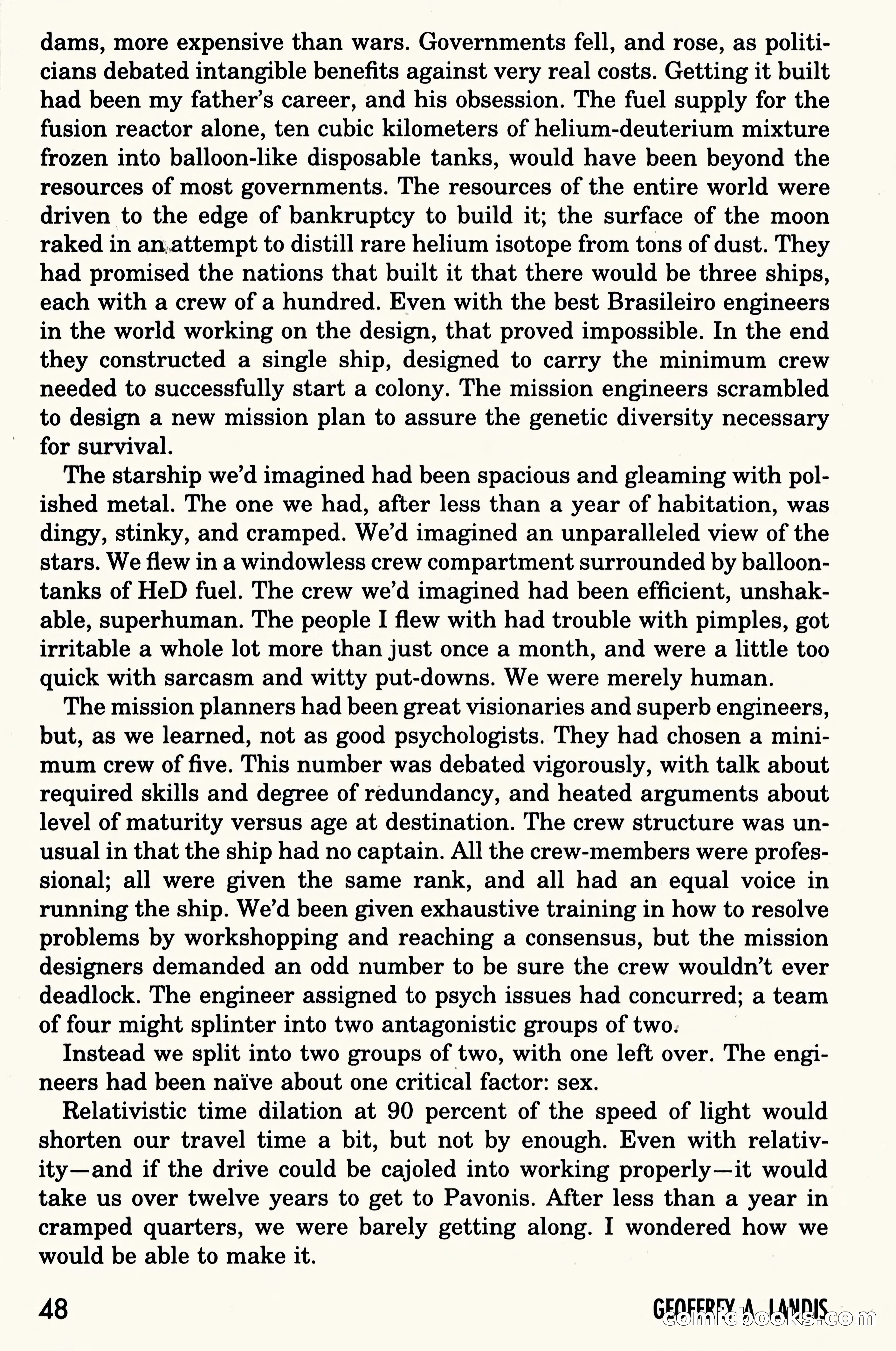 Asimov's Science Fiction, June 1995 — page 50 of 180