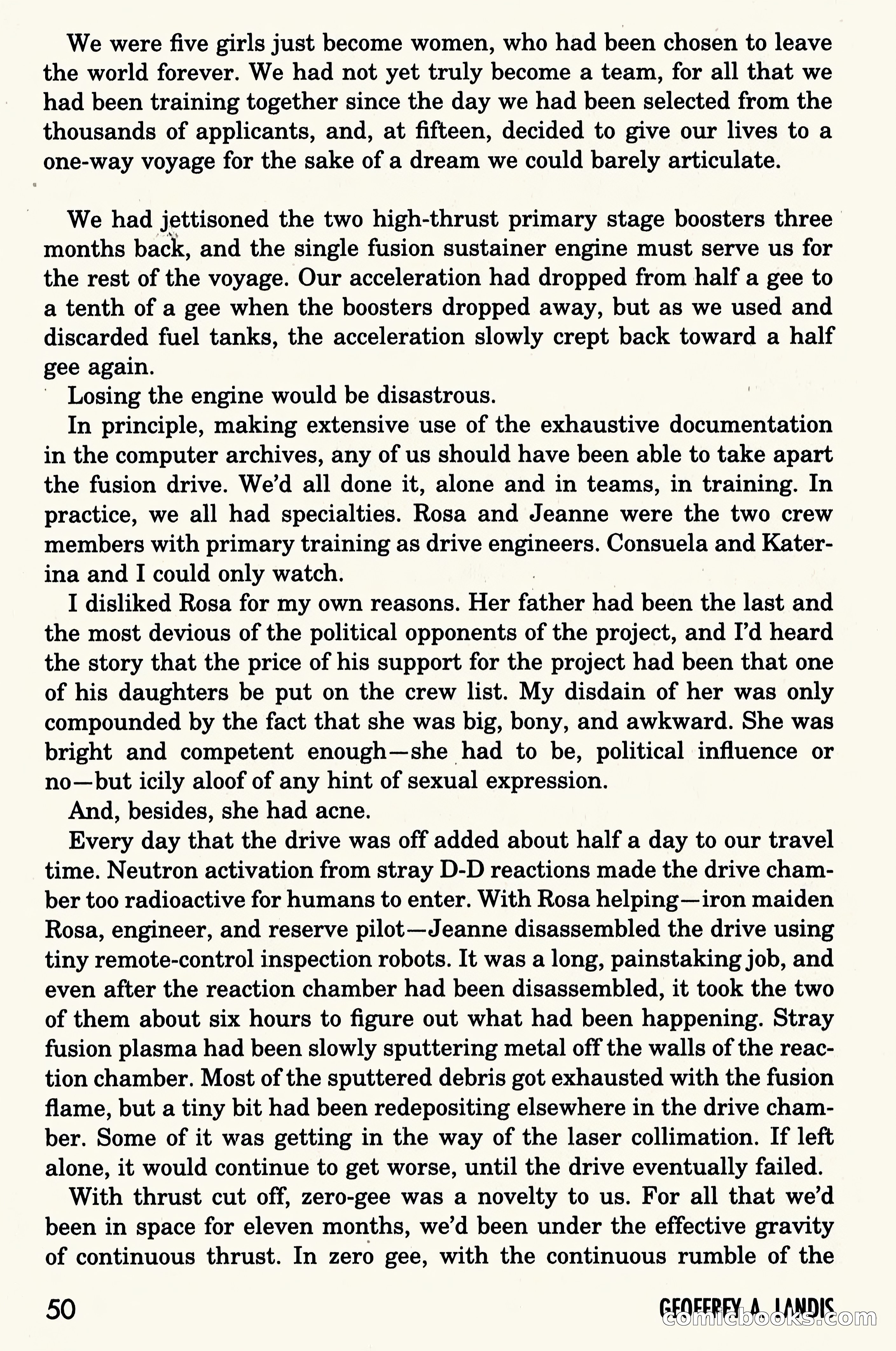 Asimov's Science Fiction, June 1995 — page 52 of 180