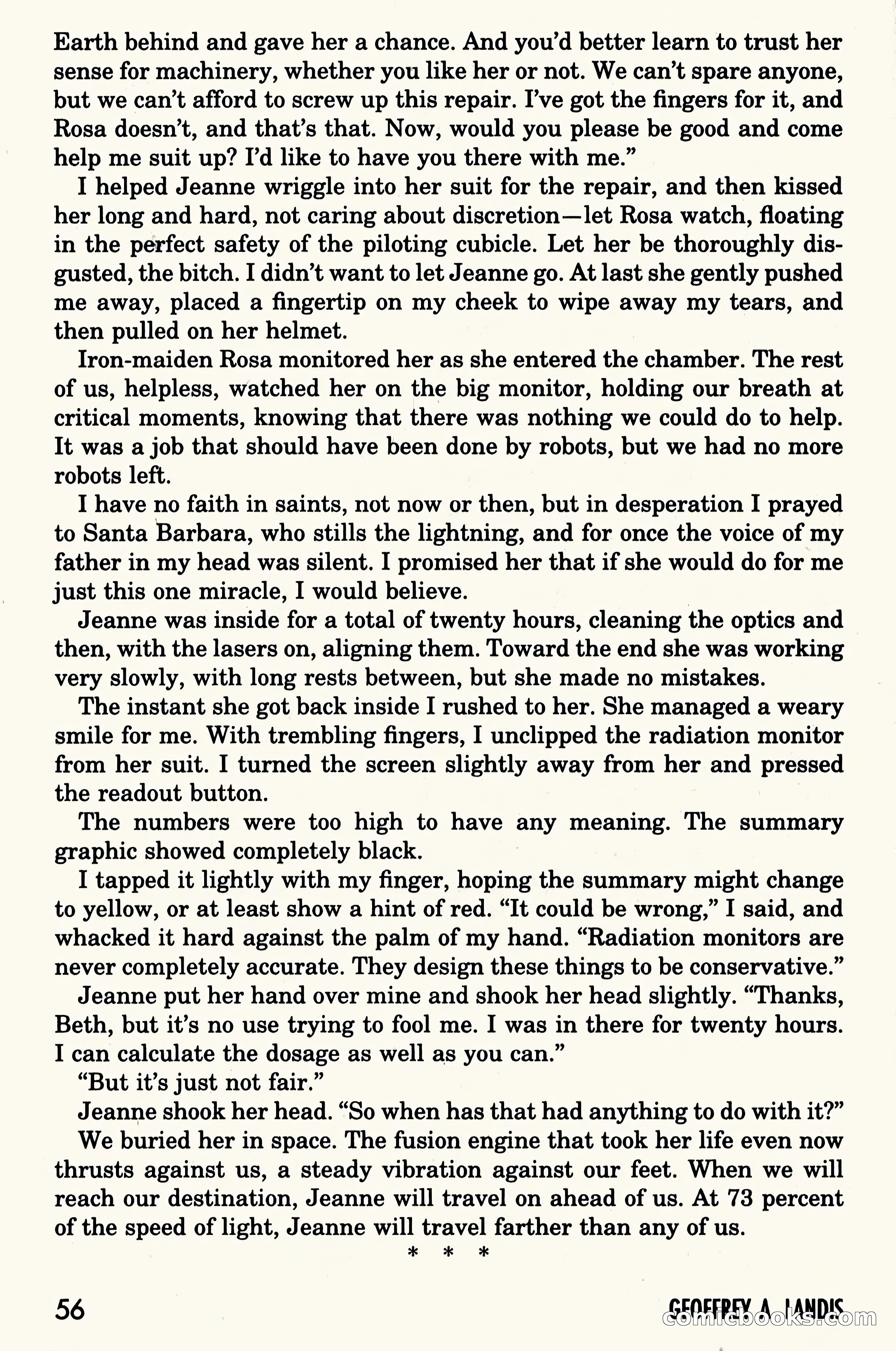 Asimov's Science Fiction, June 1995 — page 58 of 180