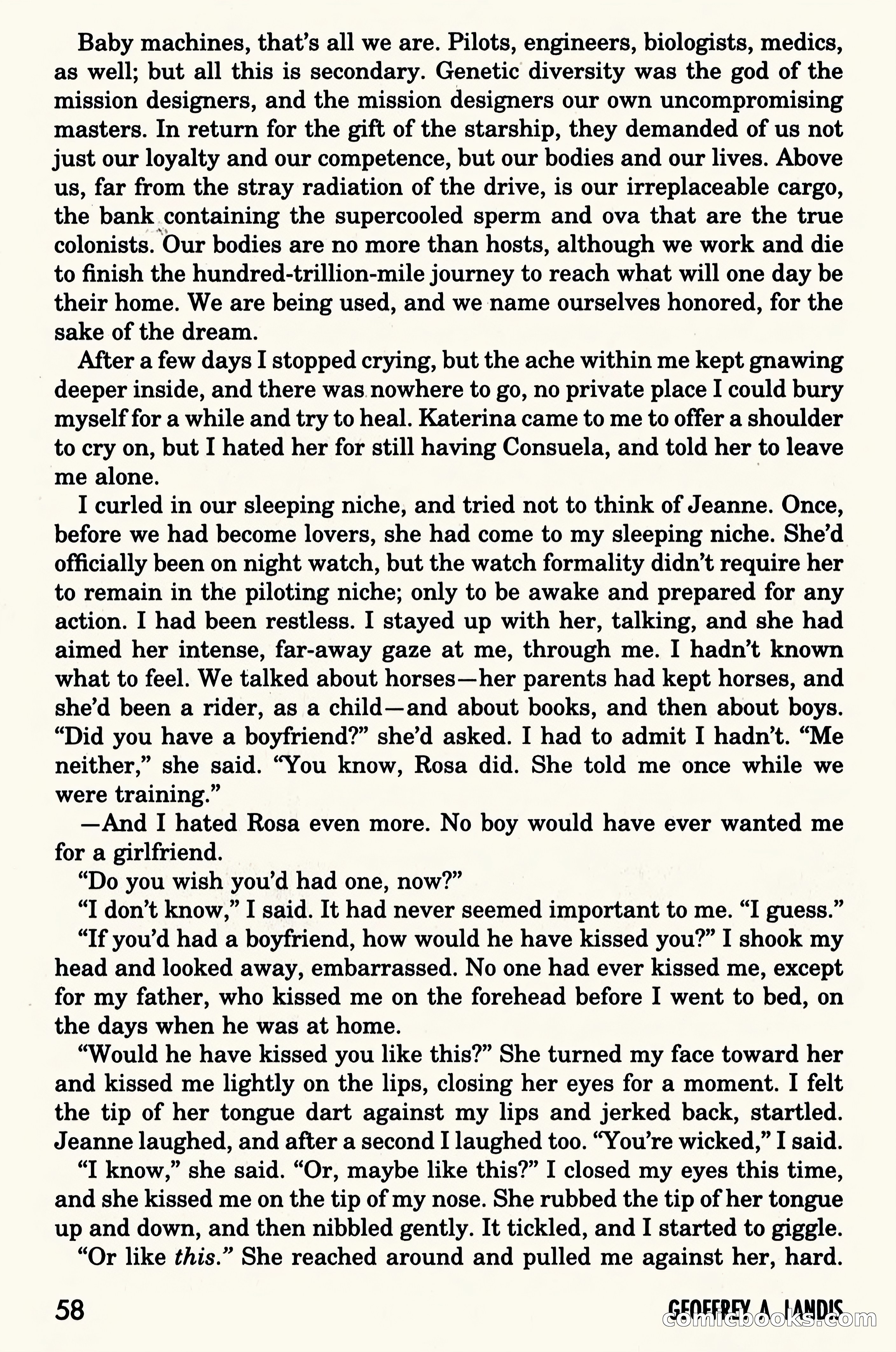 Asimov's Science Fiction, June 1995 — page 60 of 180