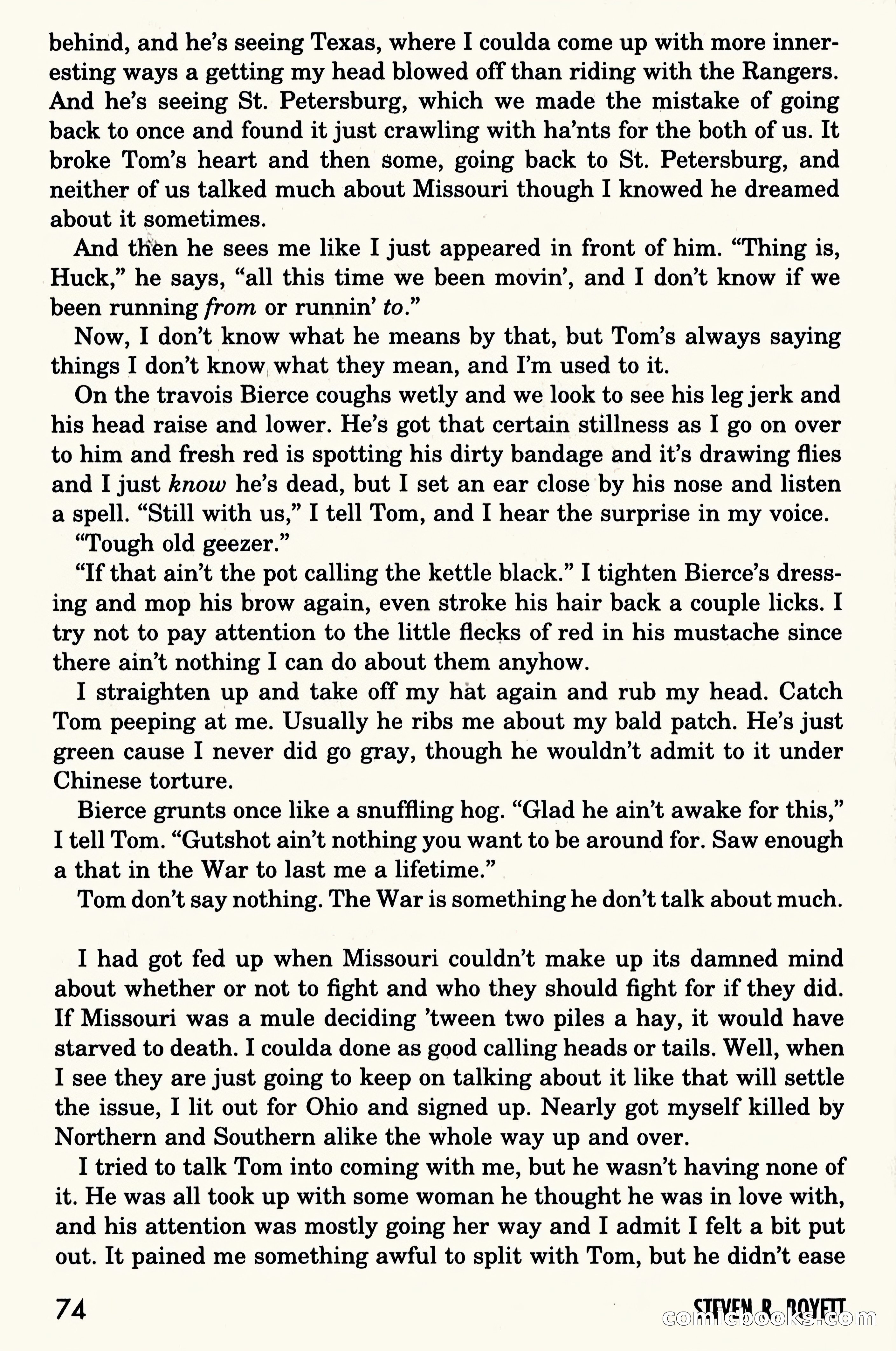 Asimov's Science Fiction, June 1995 — page 76 of 180