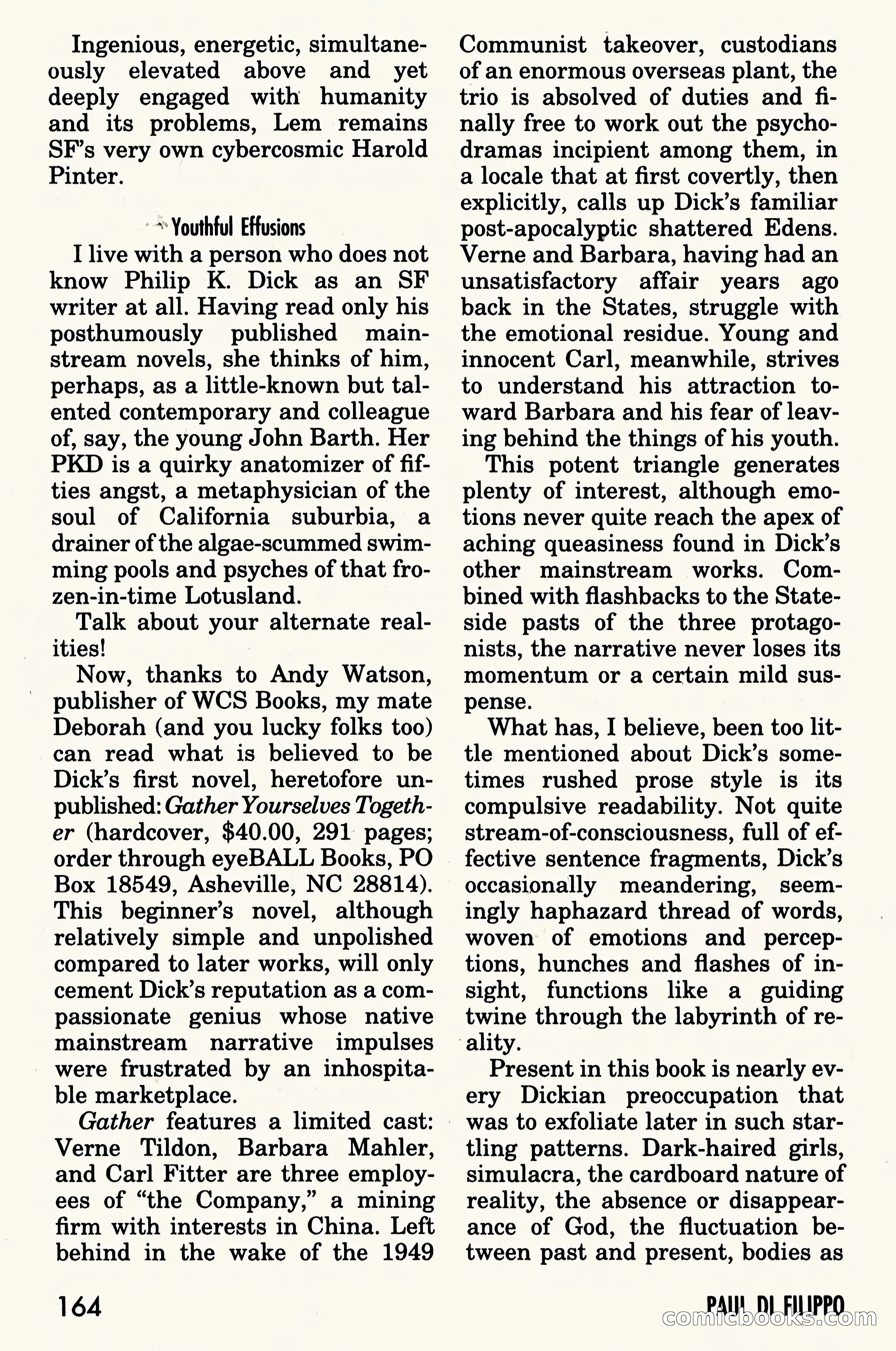 Asimov's Science Fiction, June 1995 — page 166 of 180