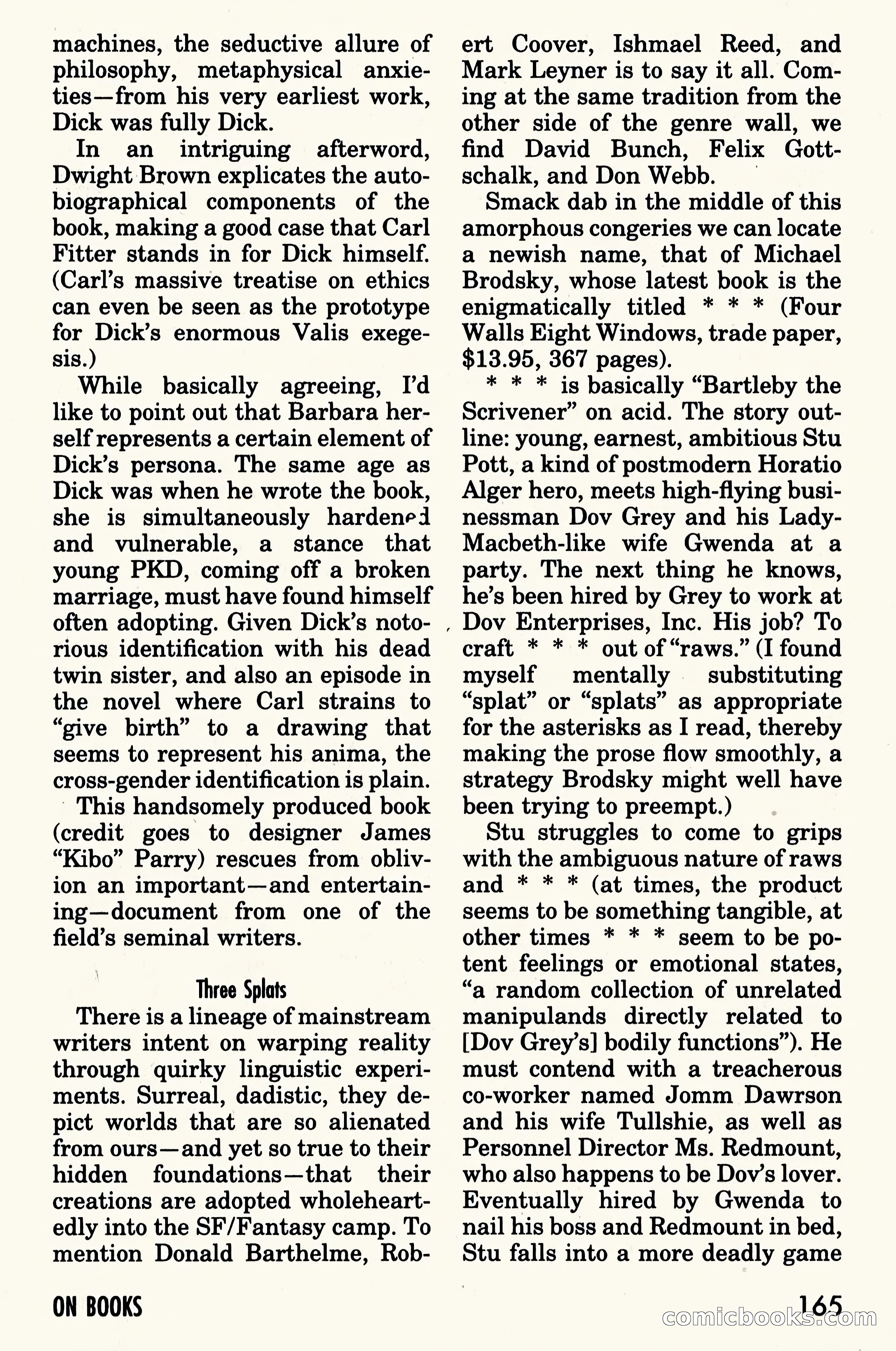 Asimov's Science Fiction, June 1995 — page 167 of 180
