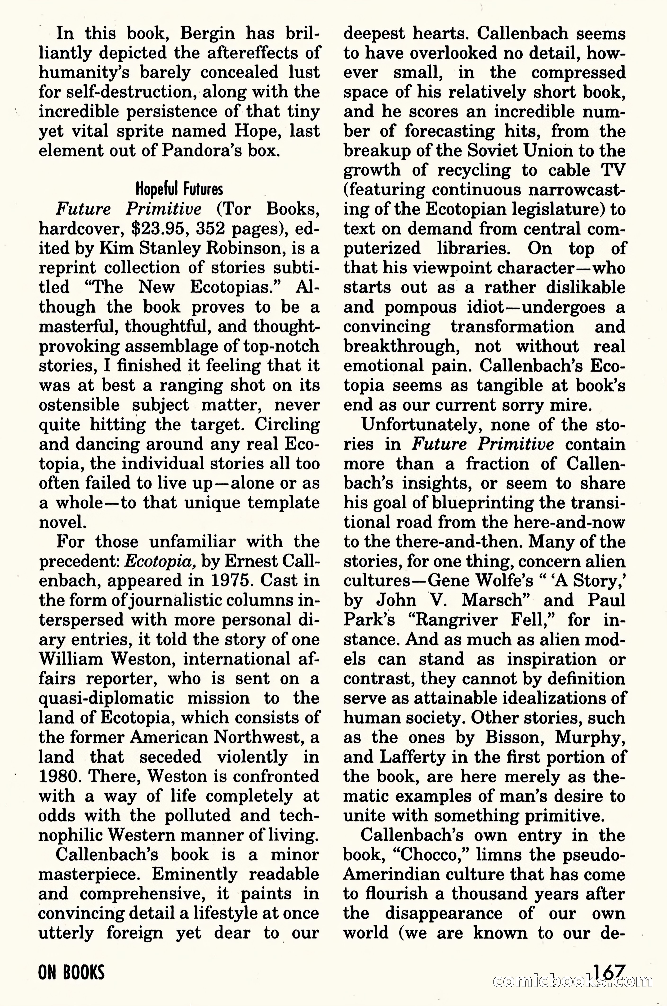 Asimov's Science Fiction, June 1995 — page 169 of 180