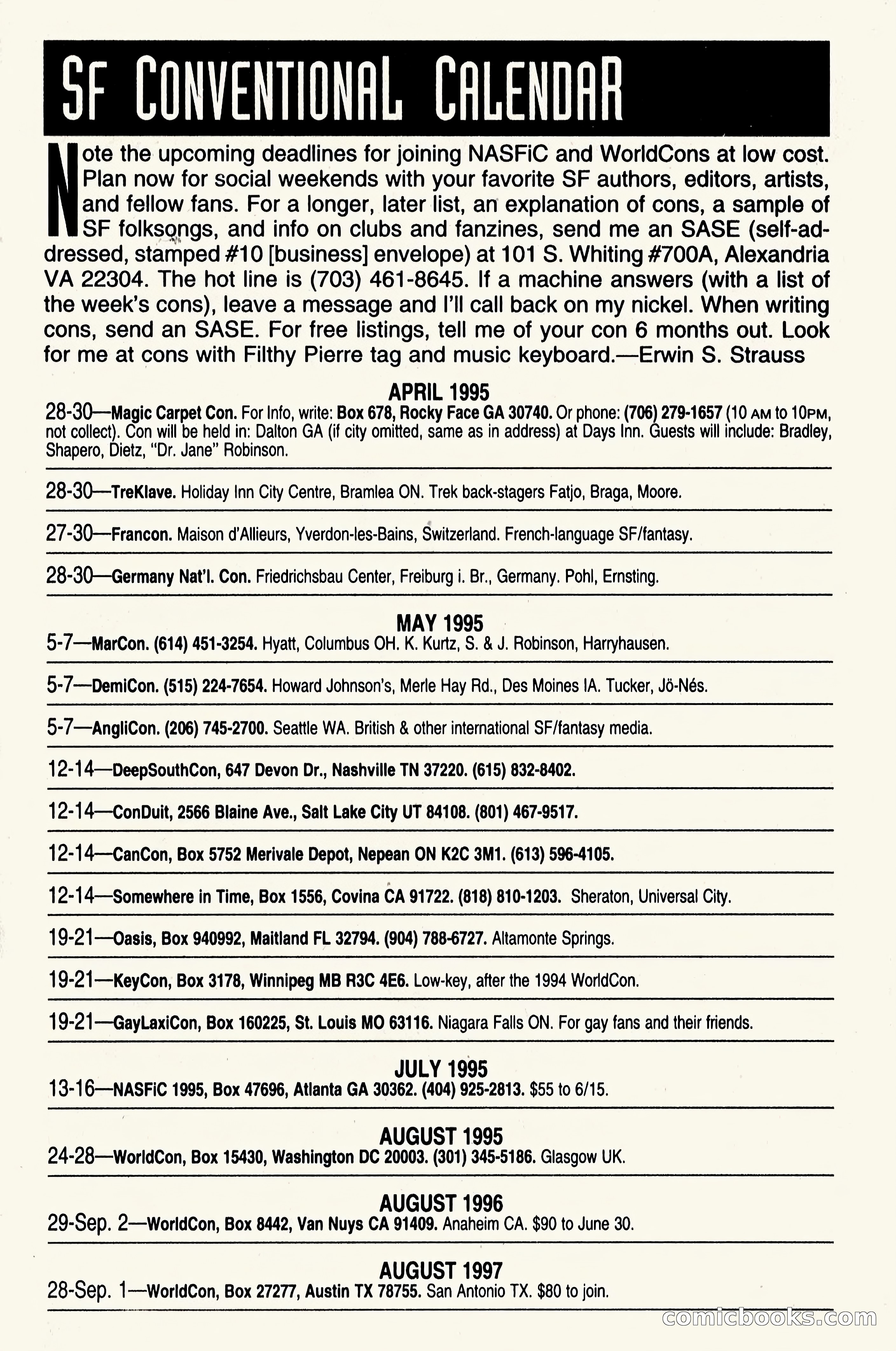 Asimov's Science Fiction, June 1995 — page 178 of 180