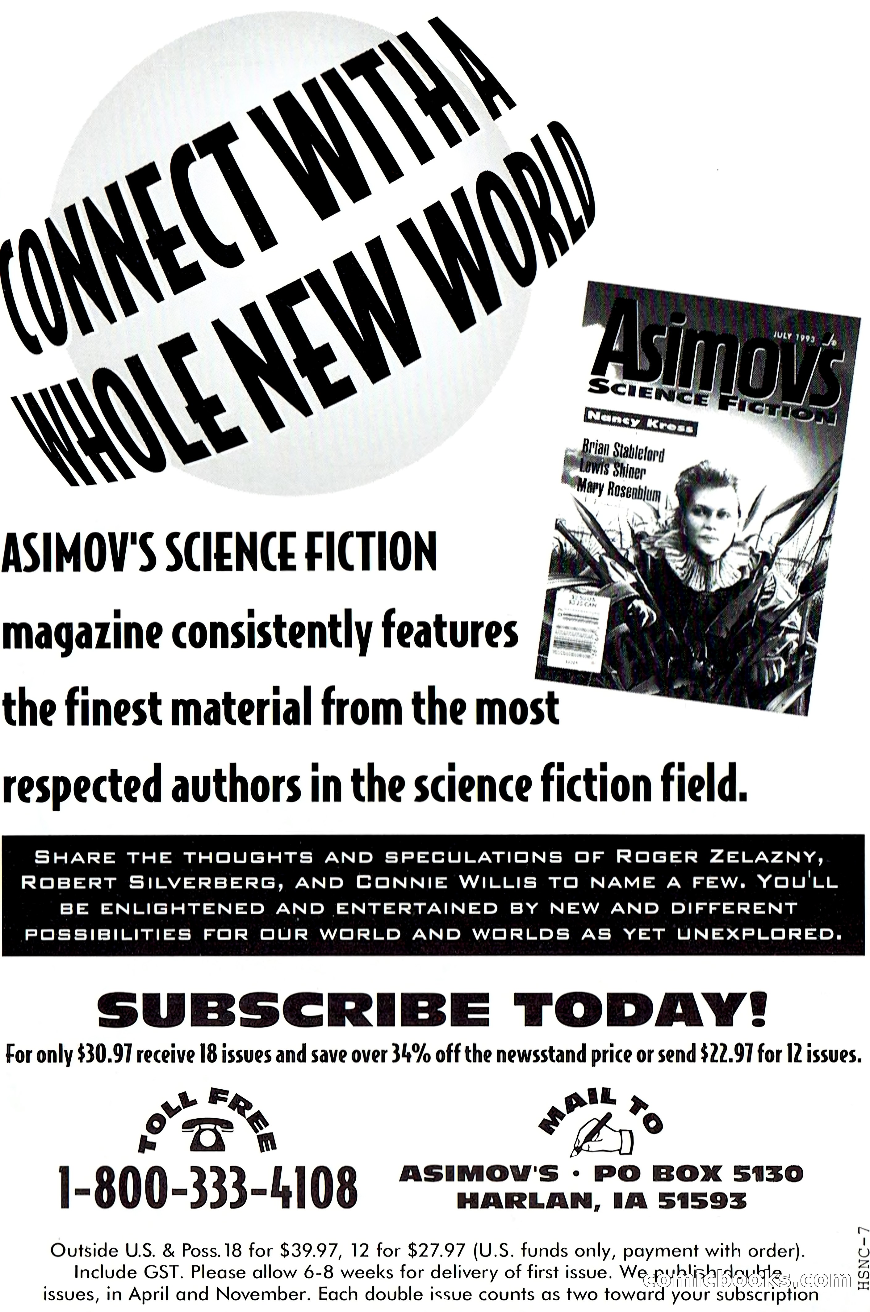 Asimov's Science Fiction, June 1995 — page 179 of 180