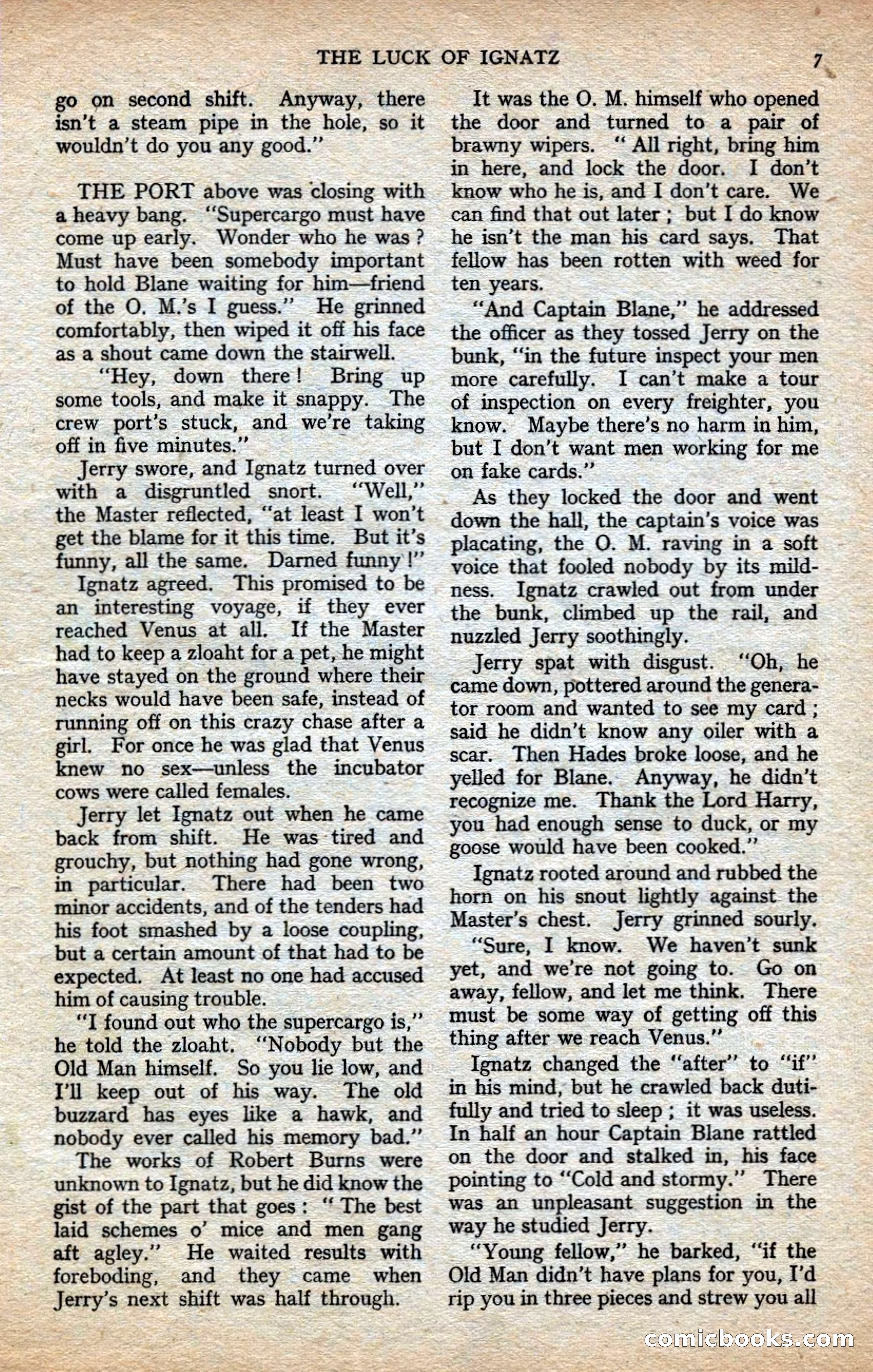 Astounding British Edition, Vol. 1, No. 1 — page 9 of 98