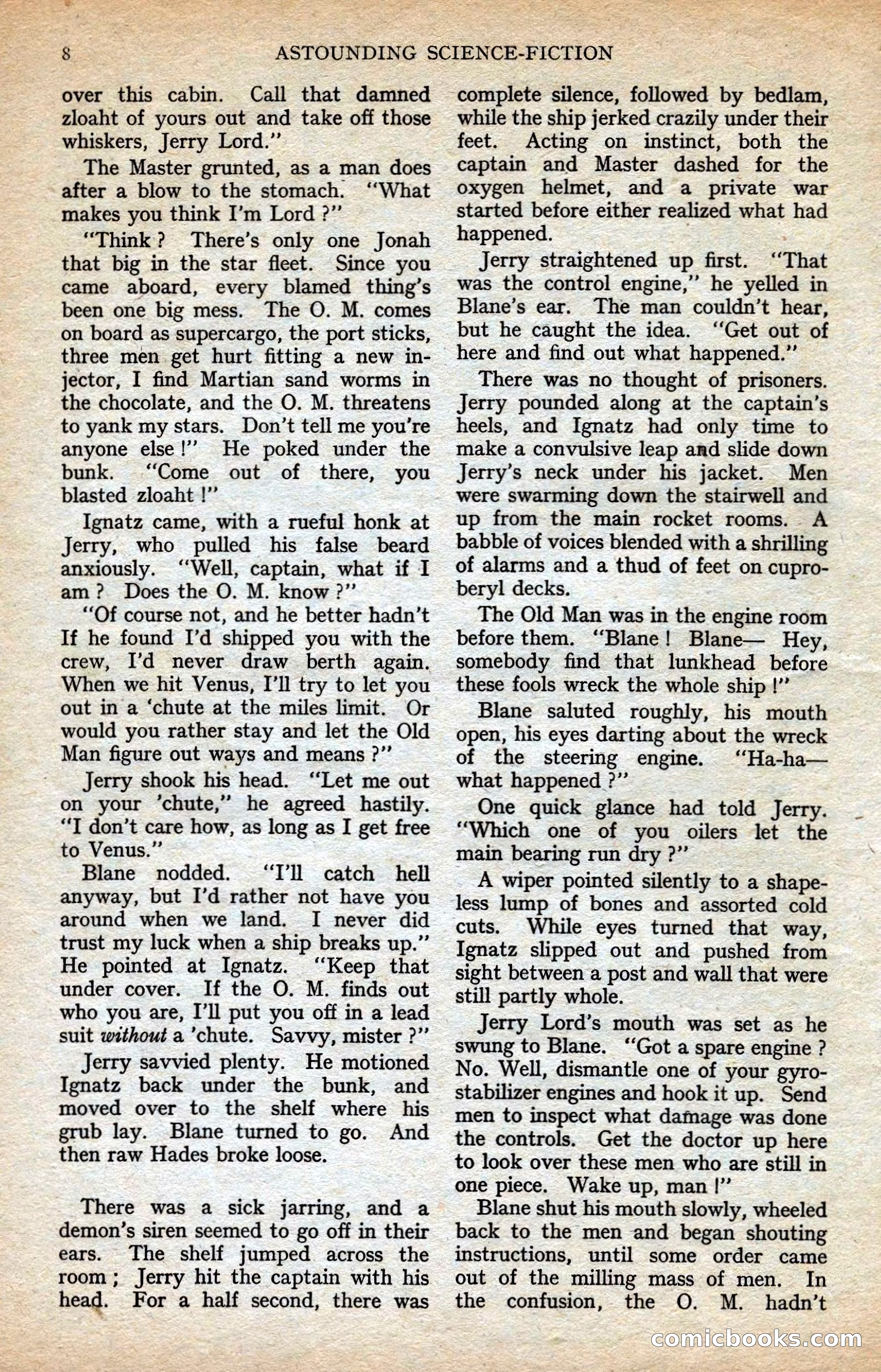 Astounding British Edition, Vol. 1, No. 1 — page 10 of 98