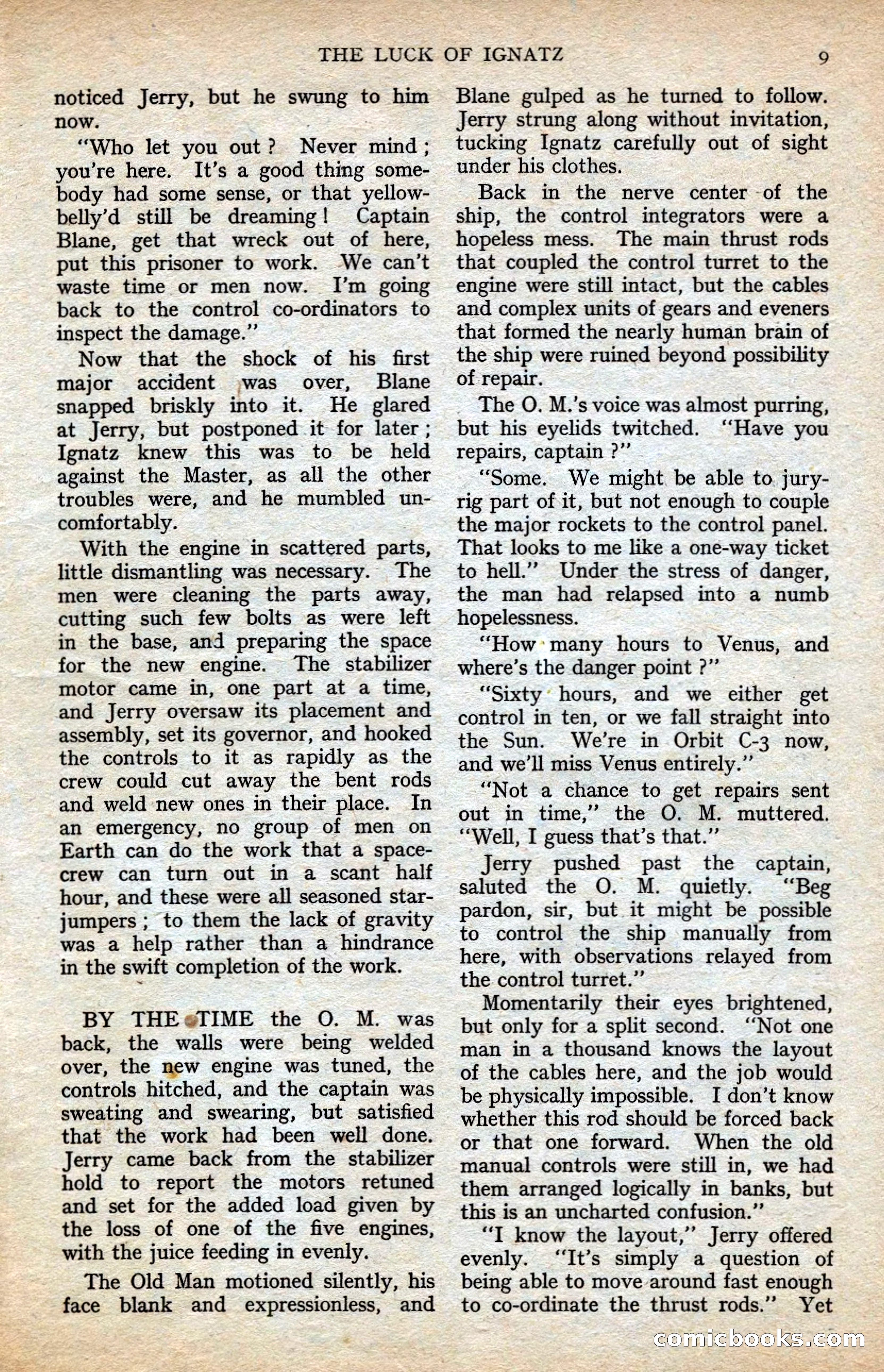 Astounding British Edition, Vol. 1, No. 1 — page 11 of 98