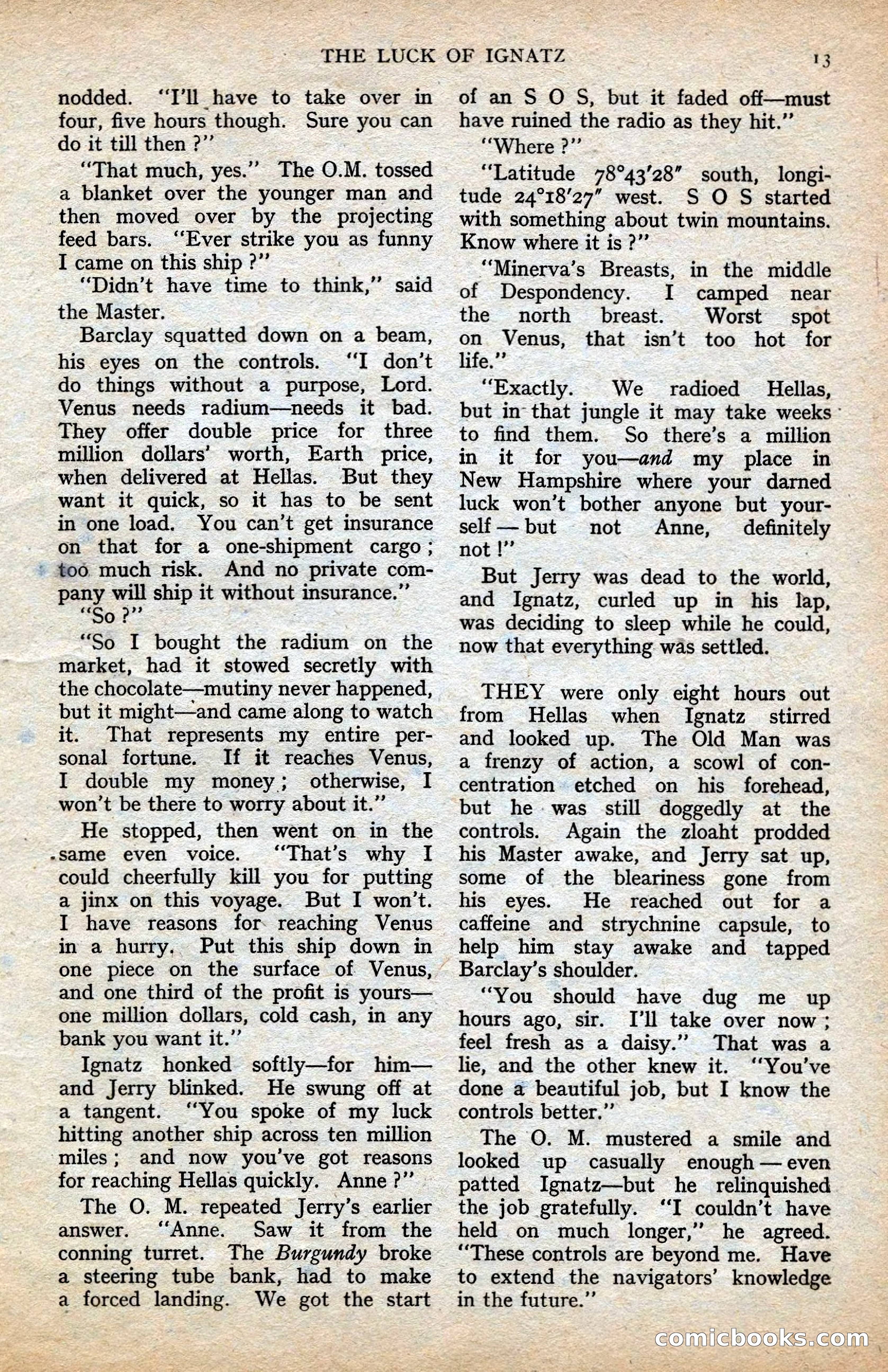 Astounding British Edition, Vol. 1, No. 1 — page 15 of 98
