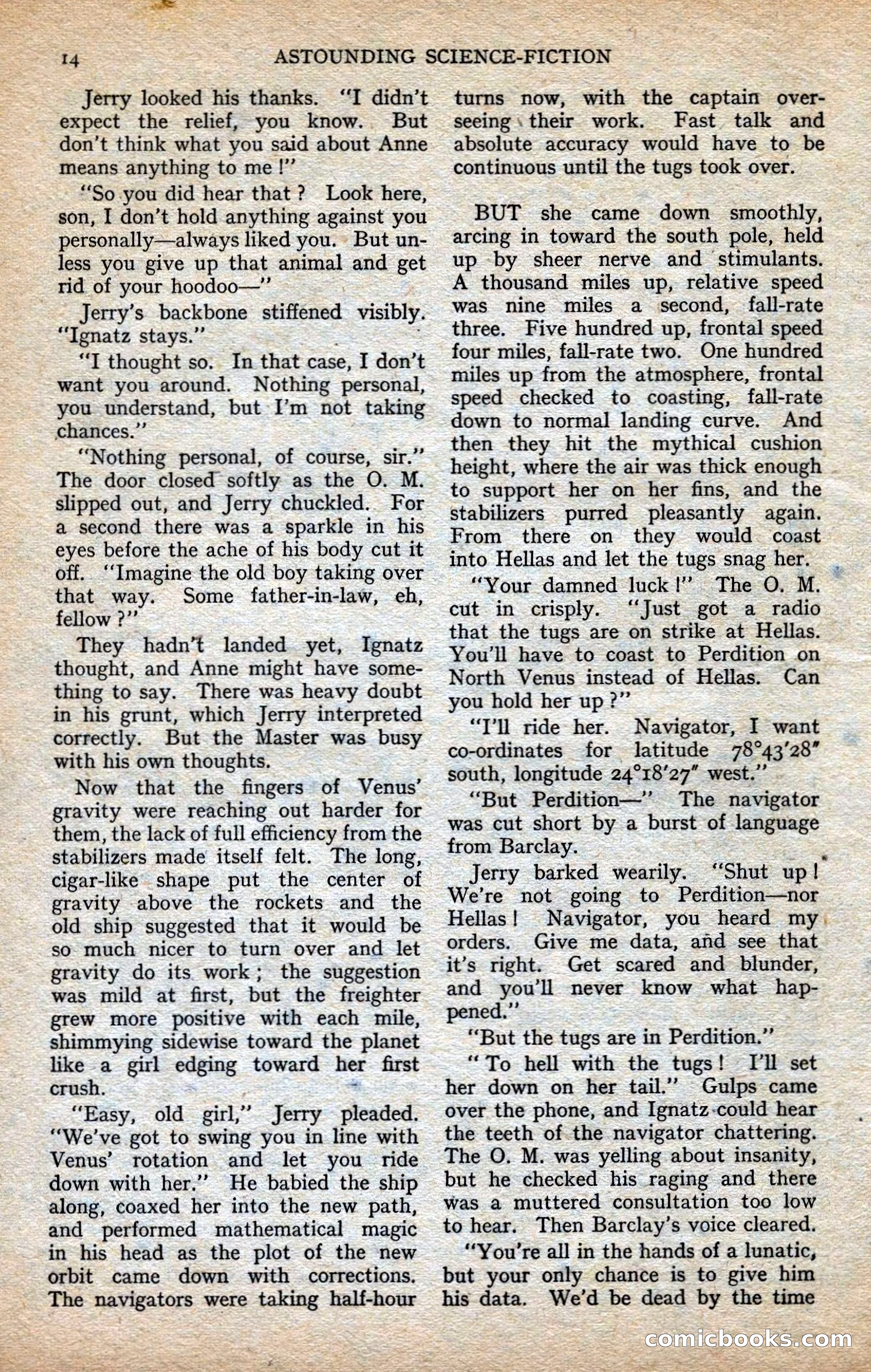 Astounding British Edition, Vol. 1, No. 1 — page 16 of 98