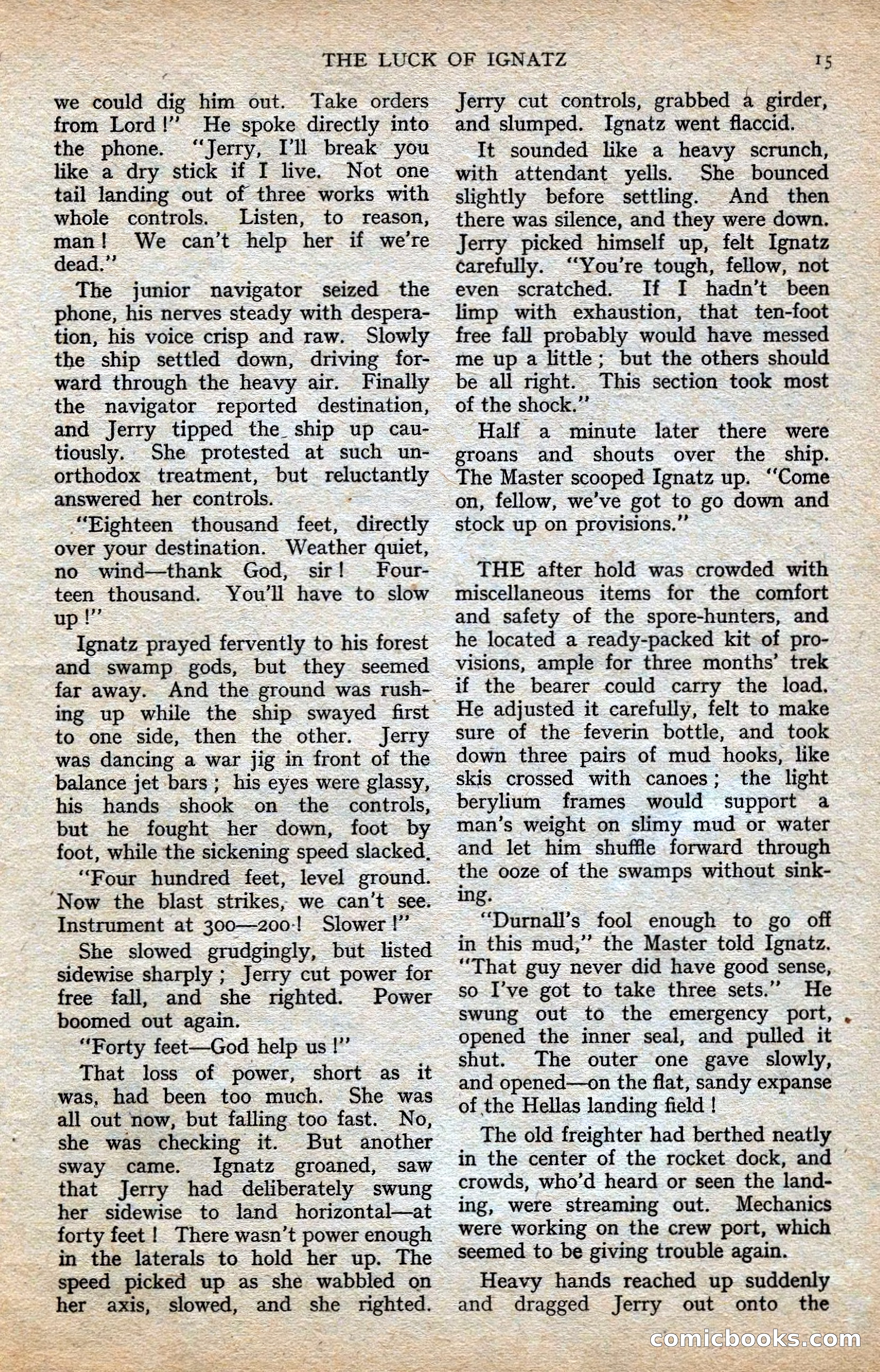 Astounding British Edition, Vol. 1, No. 1 — page 17 of 98