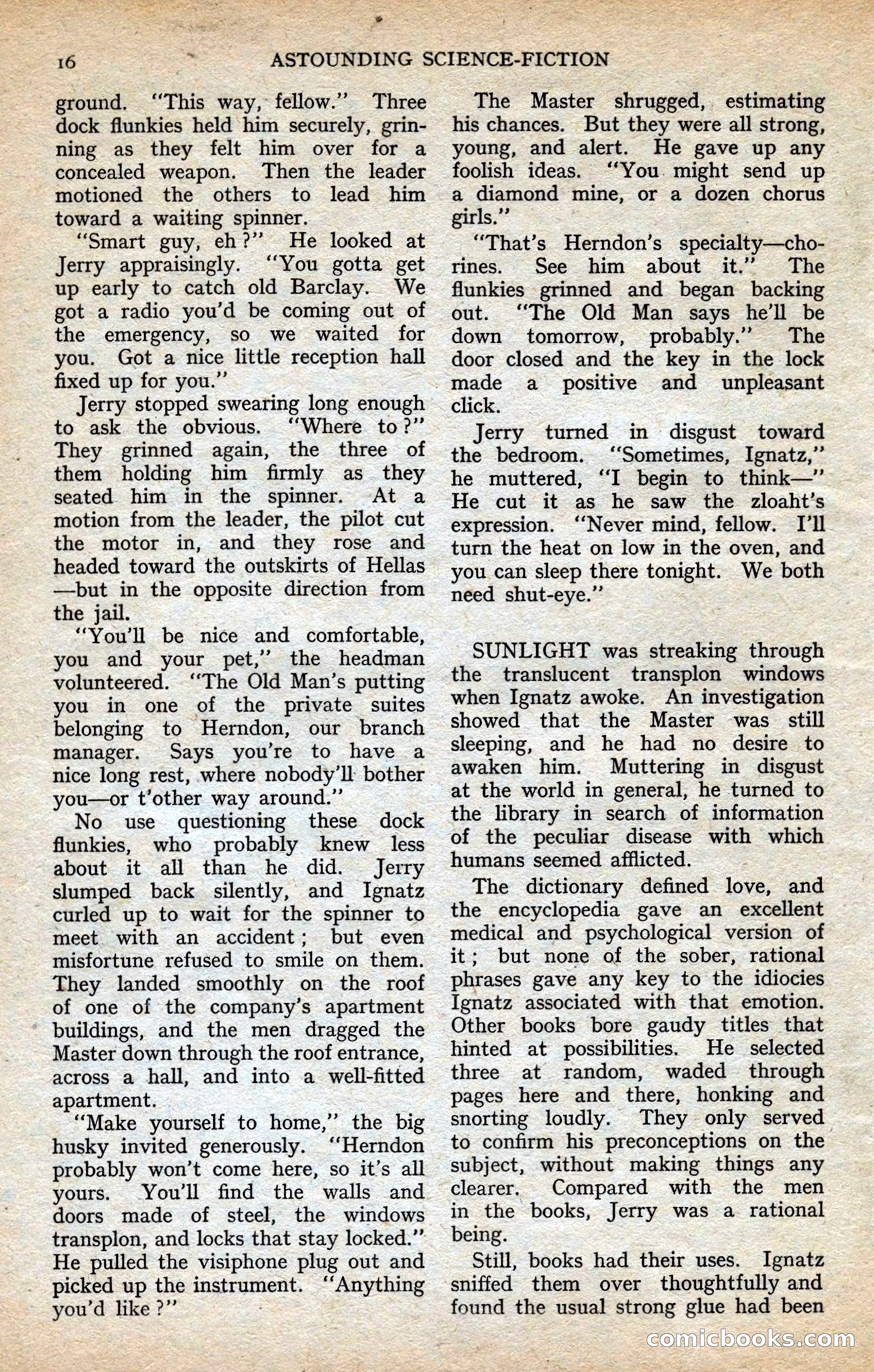 Astounding British Edition, Vol. 1, No. 1 — page 18 of 98