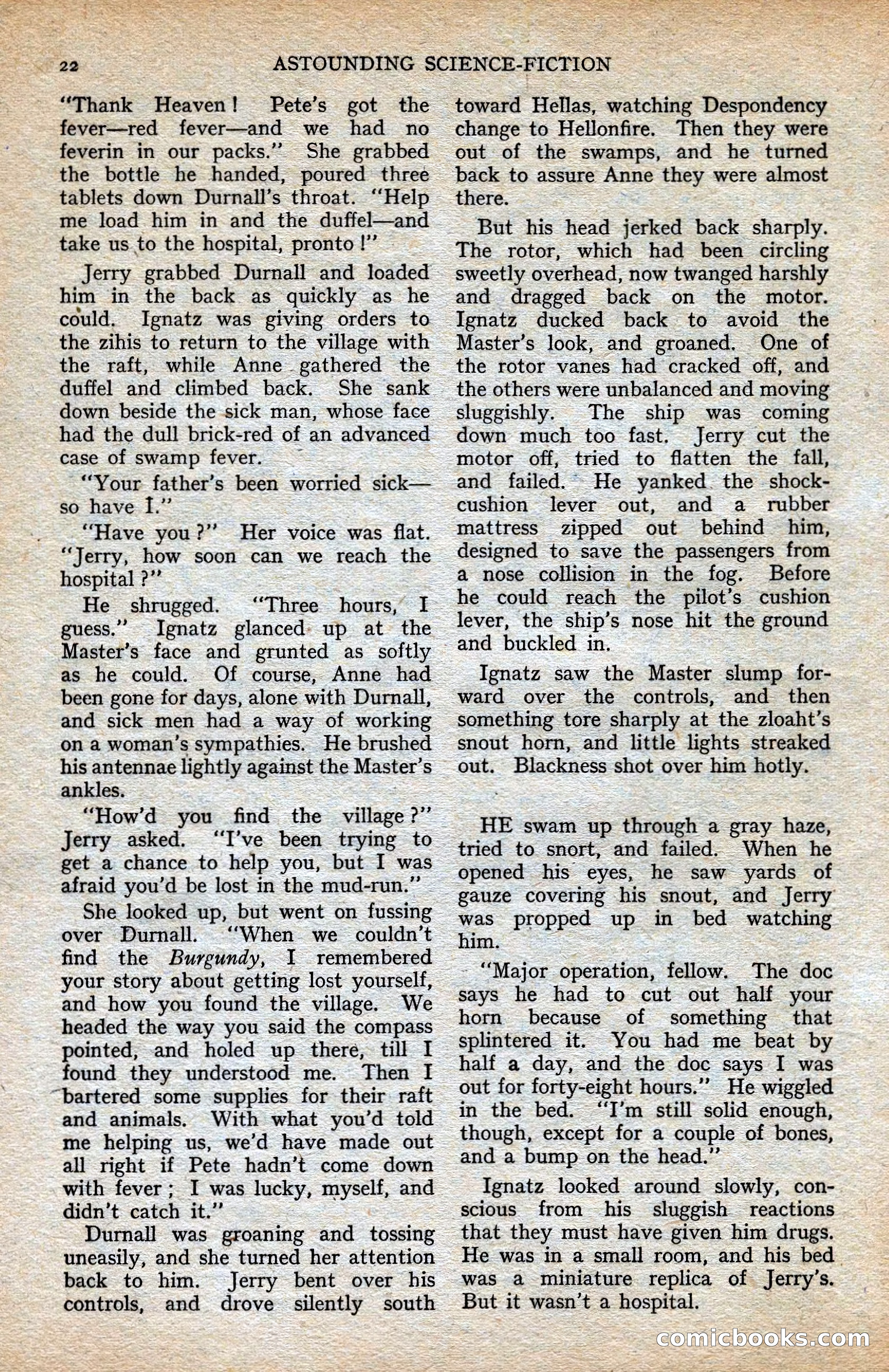 Astounding British Edition, Vol. 1, No. 1 — page 24 of 98