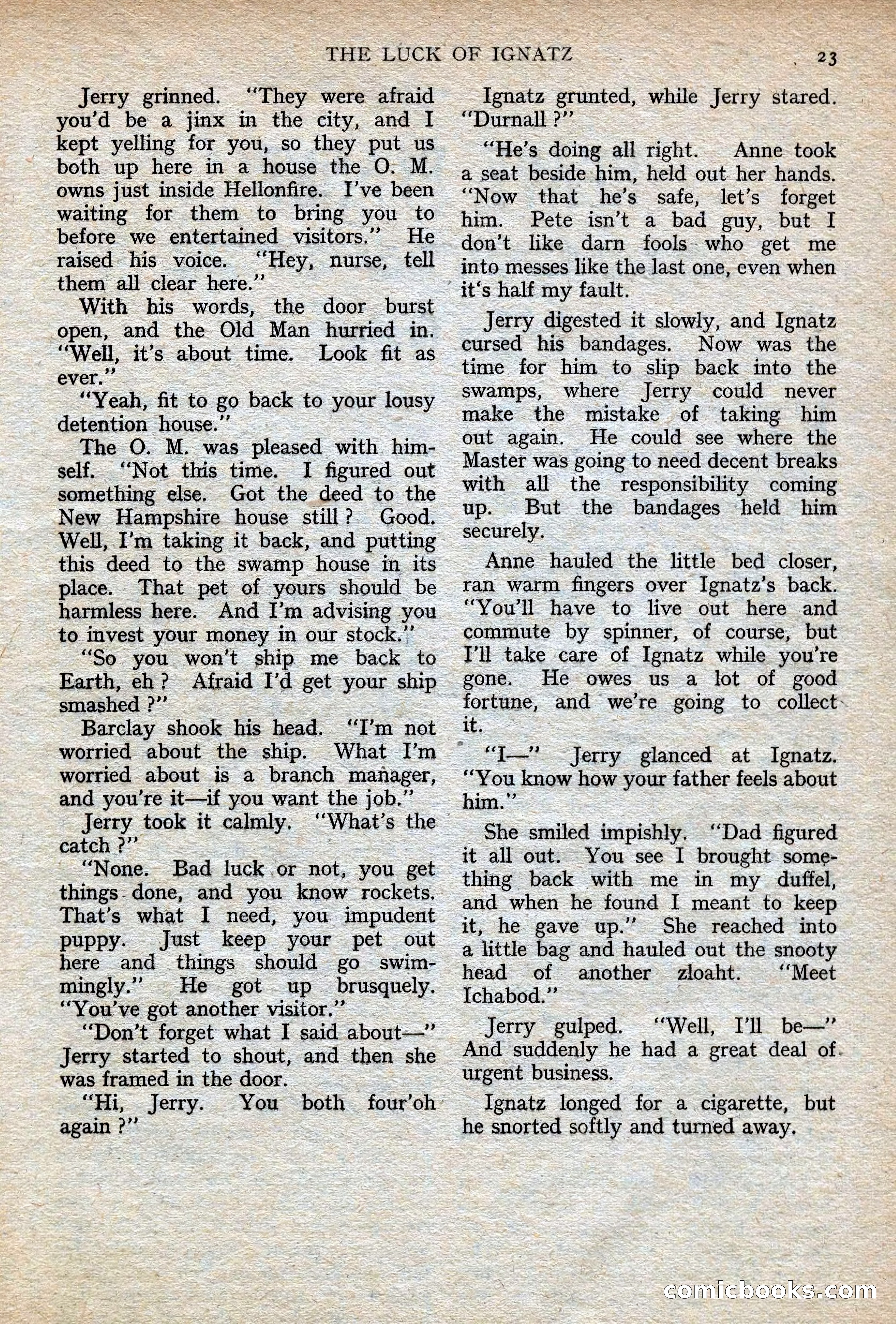Astounding British Edition, Vol. 1, No. 1 — page 25 of 98