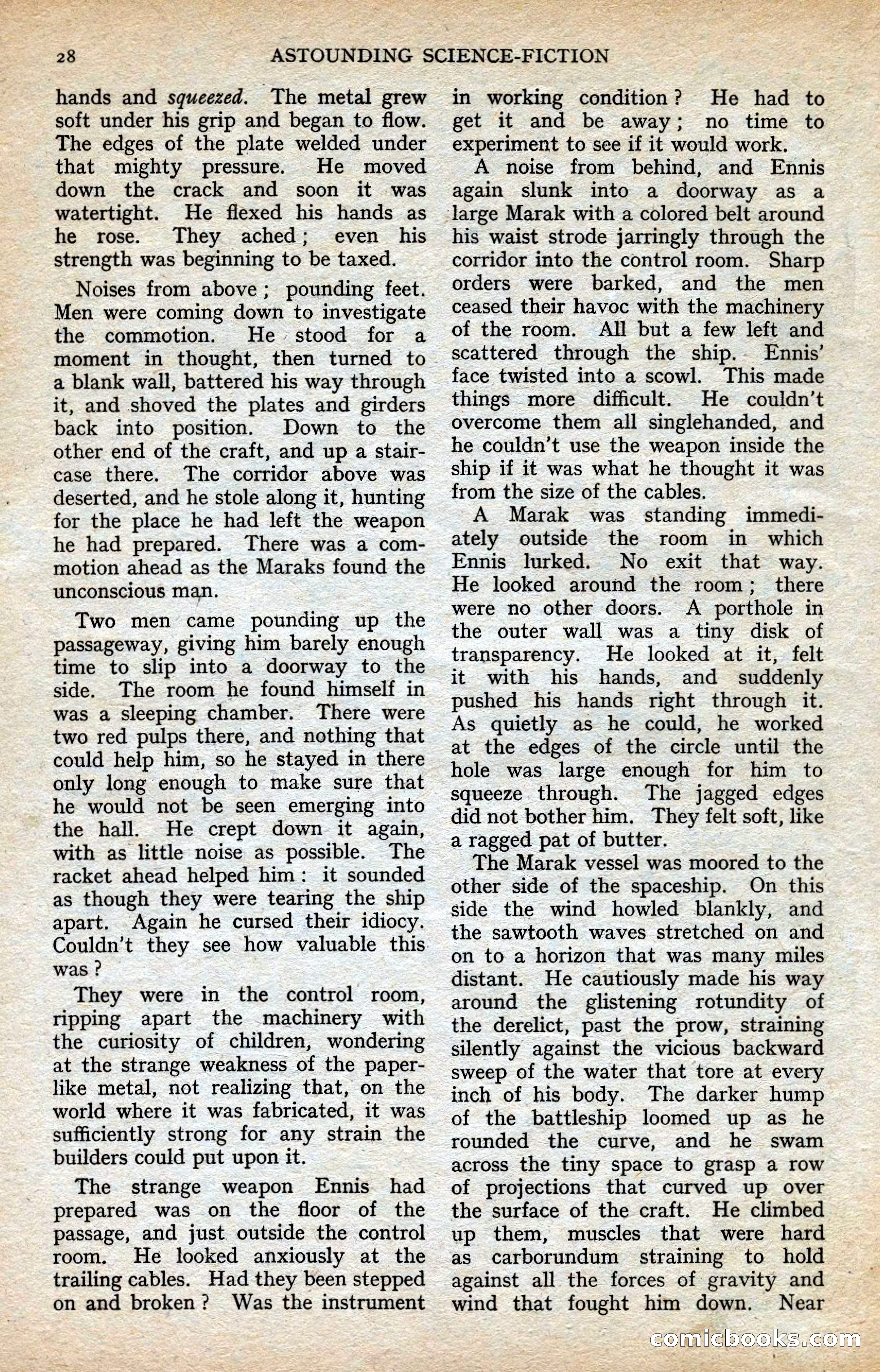 Astounding British Edition, Vol. 1, No. 1 — page 30 of 98