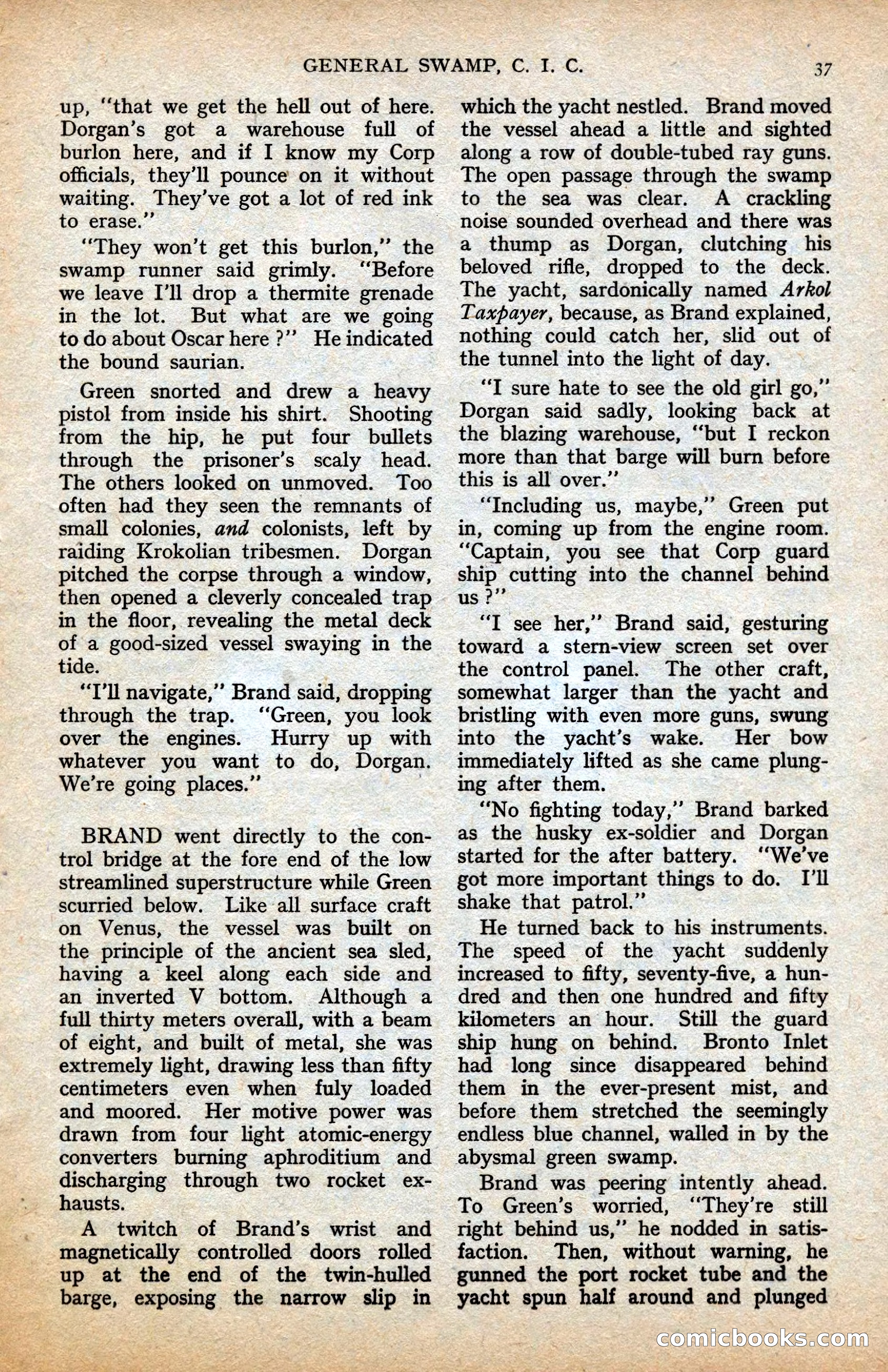 Astounding British Edition, Vol. 1, No. 1 — page 39 of 98