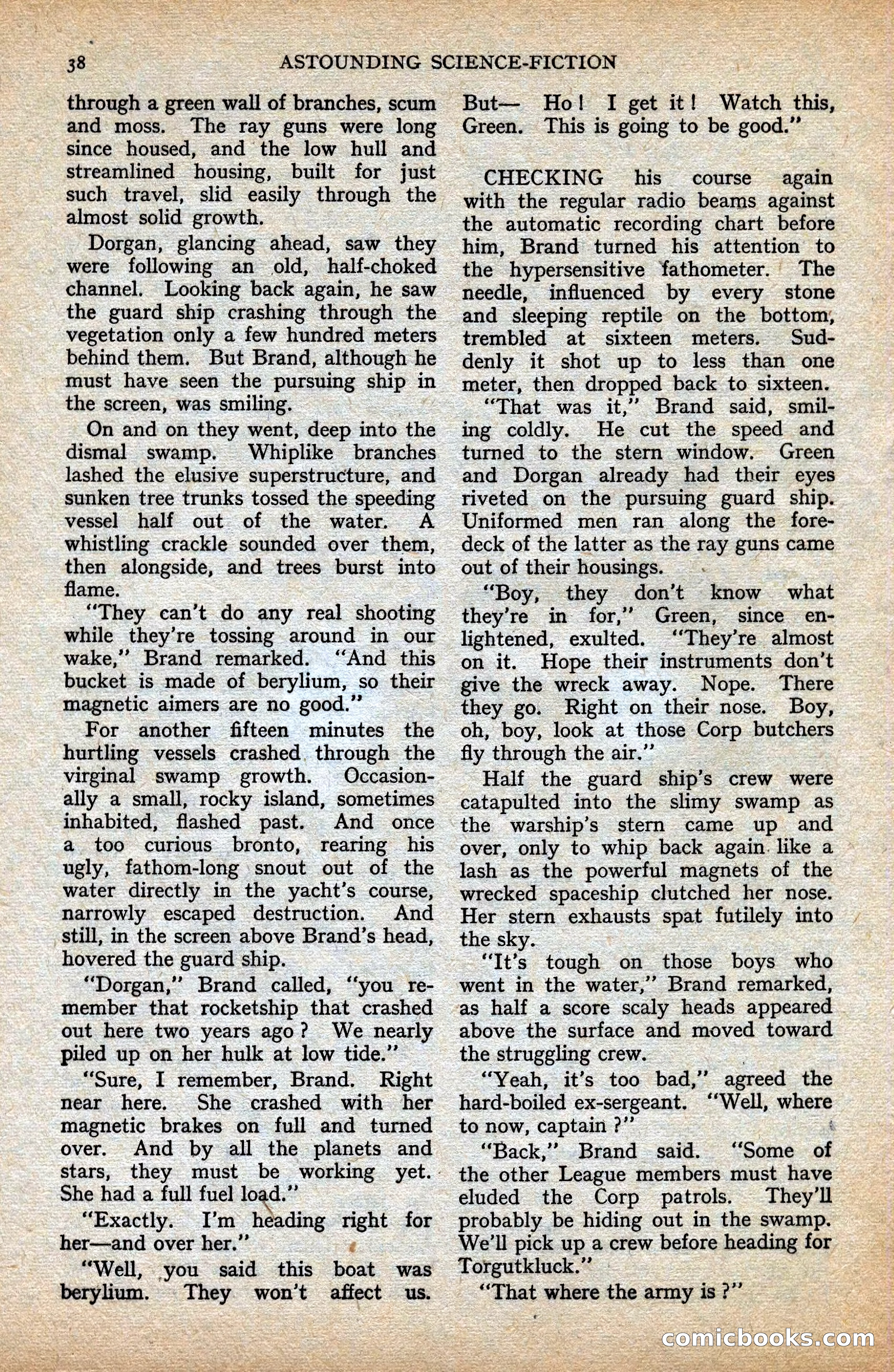 Astounding British Edition, Vol. 1, No. 1 — page 40 of 98