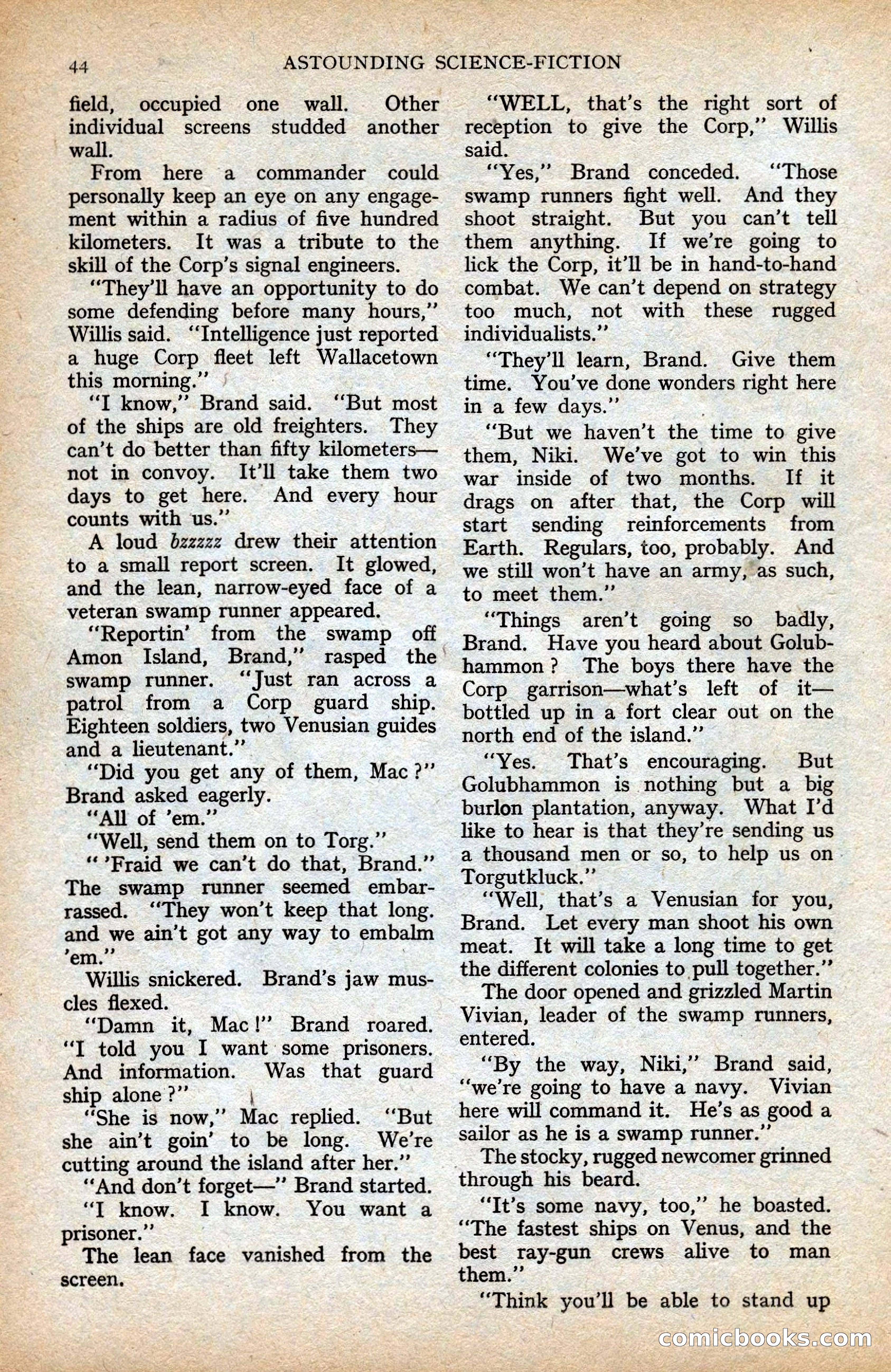 Astounding British Edition, Vol. 1, No. 1 — page 46 of 98