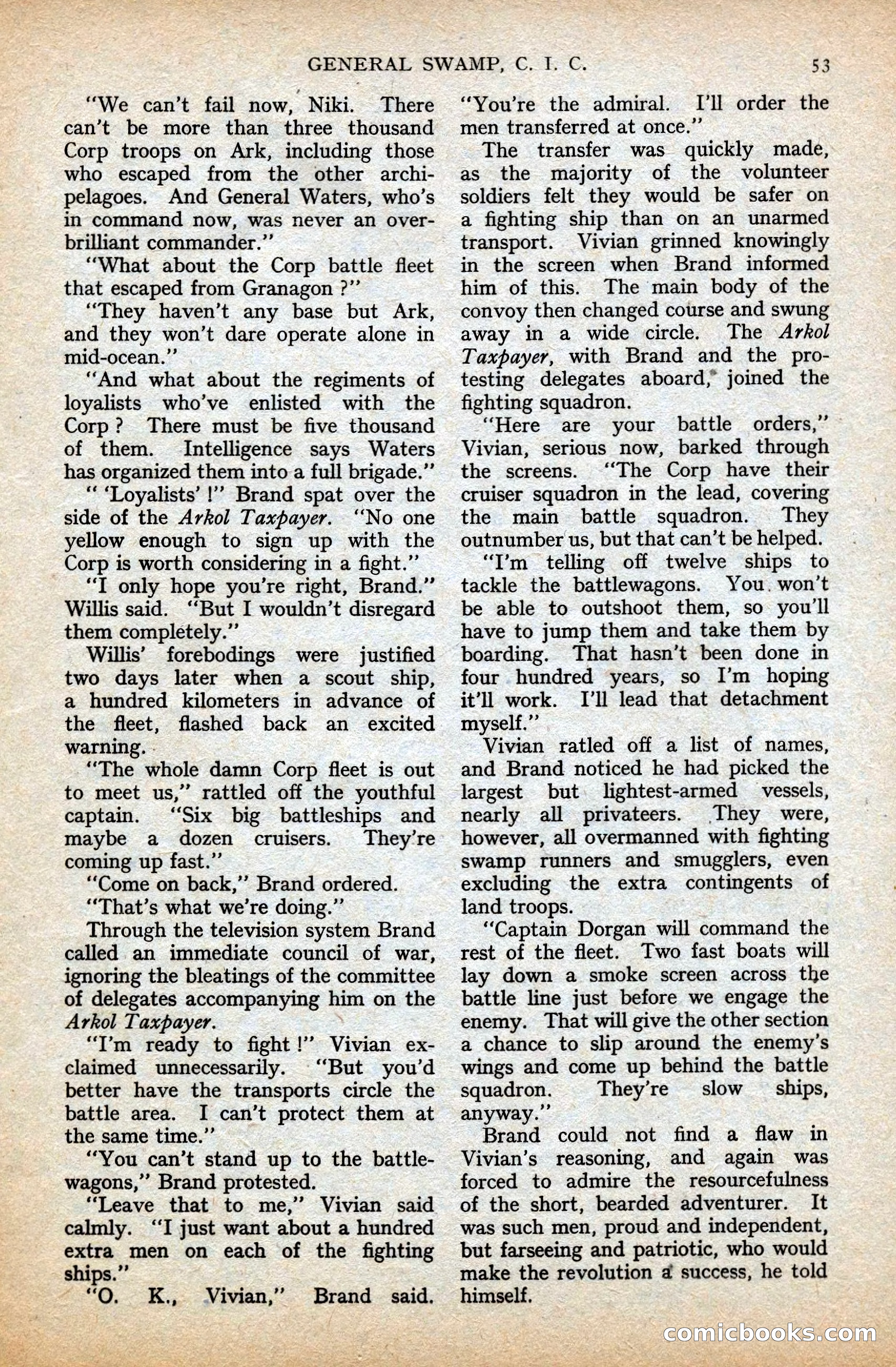 Astounding British Edition, Vol. 1, No. 1 — page 55 of 98