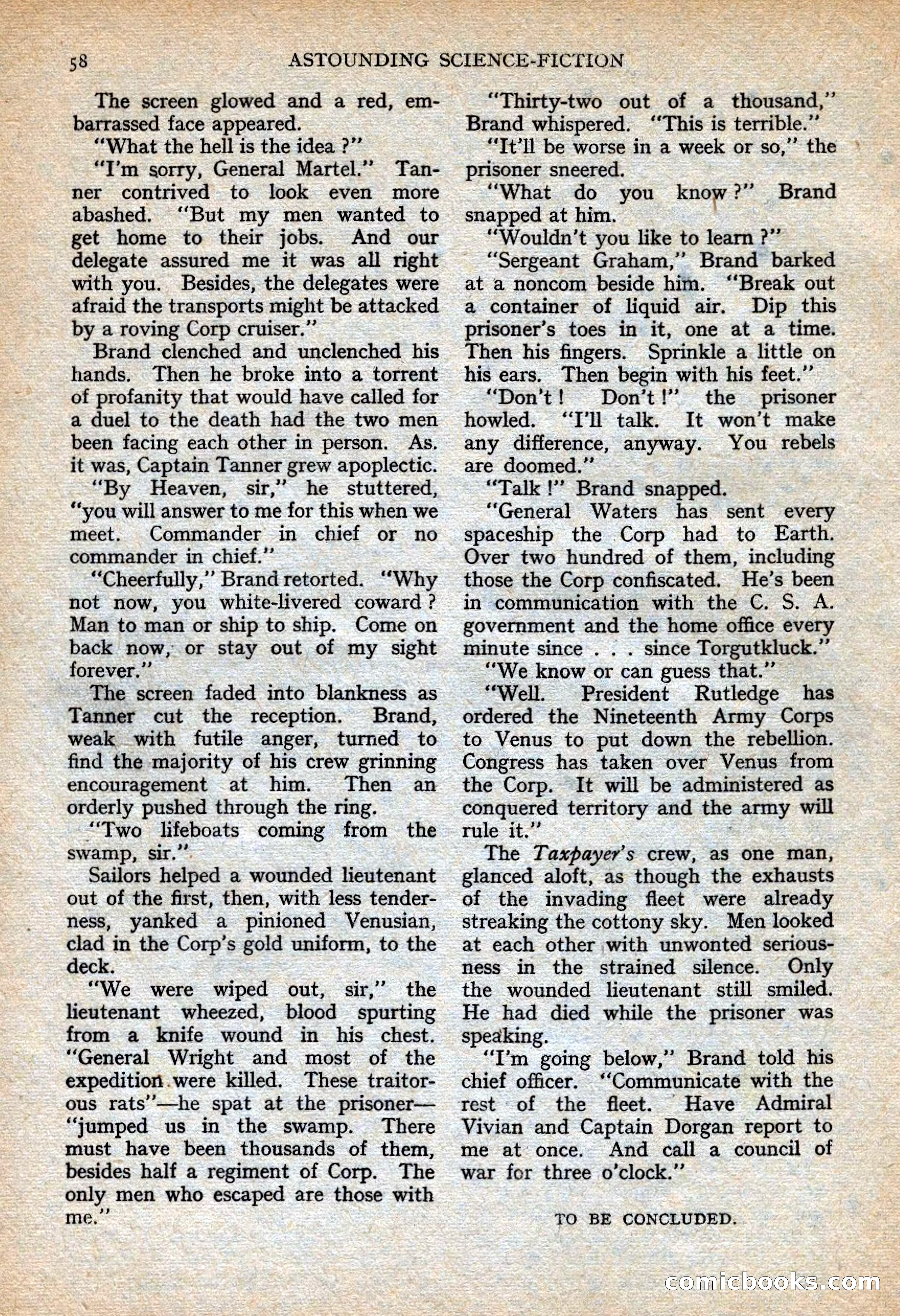 Astounding British Edition, Vol. 1, No. 1 — page 60 of 98