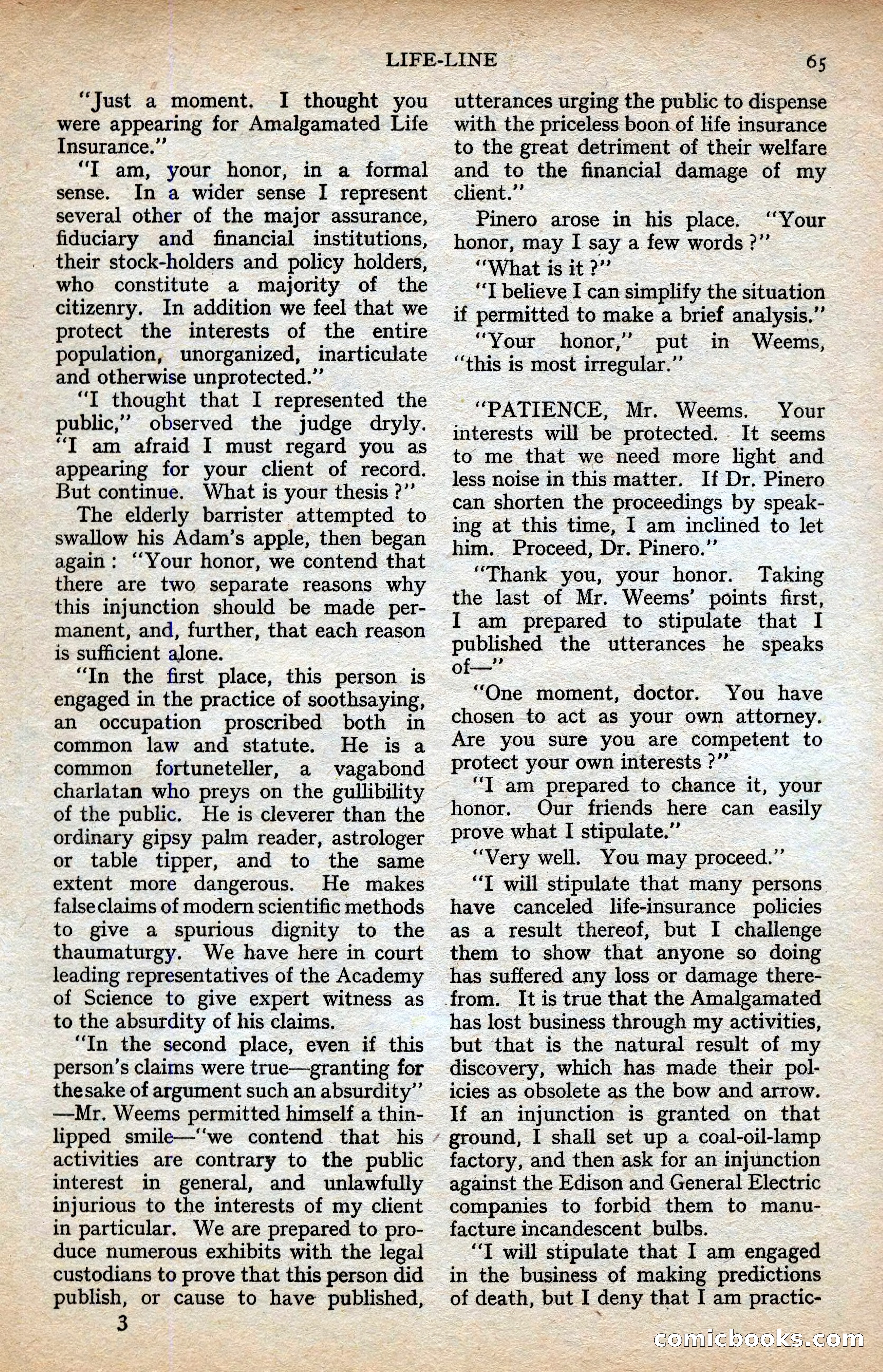 Astounding British Edition, Vol. 1, No. 1 — page 67 of 98