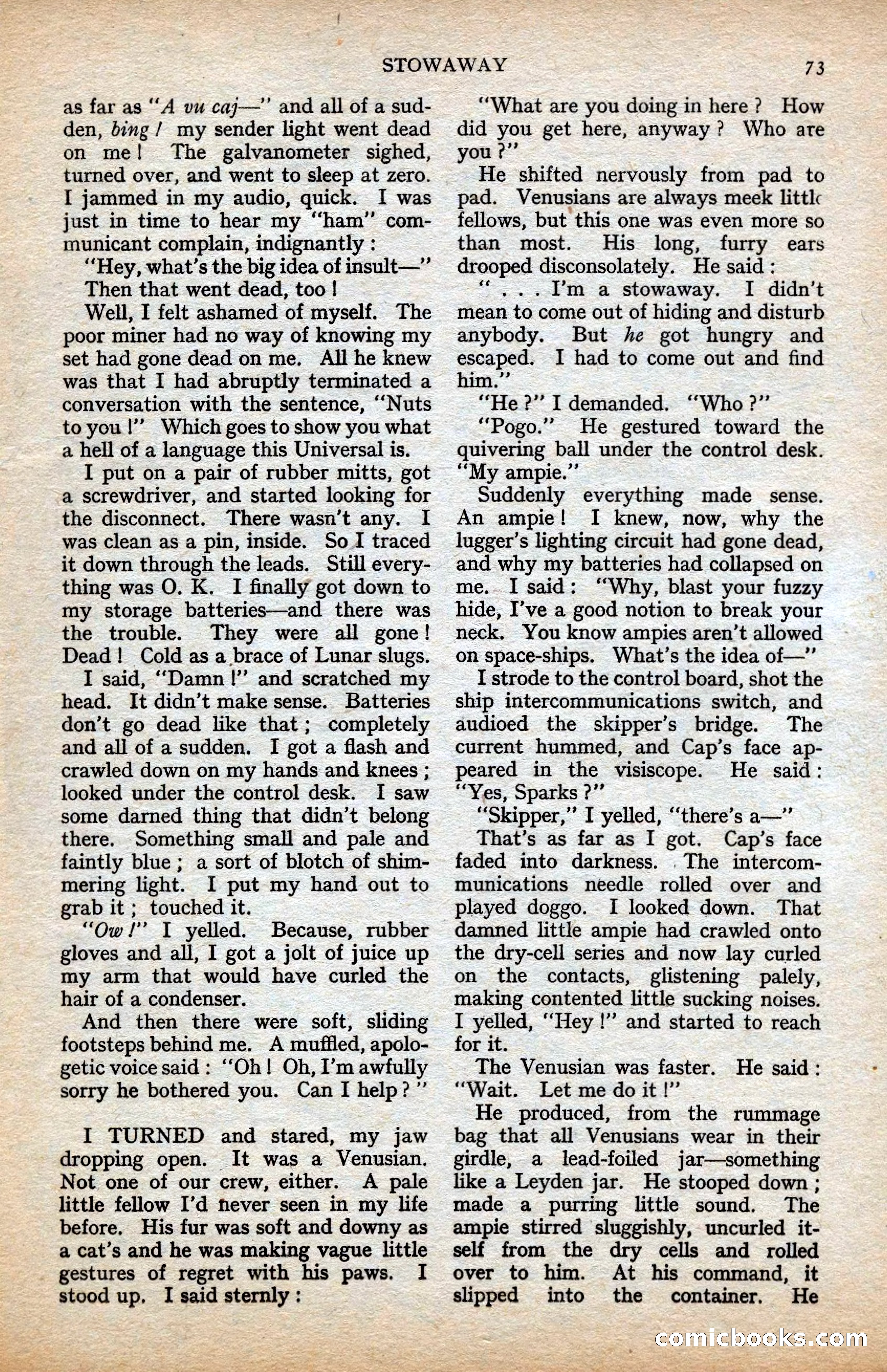 Astounding British Edition, Vol. 1, No. 1 — page 75 of 98