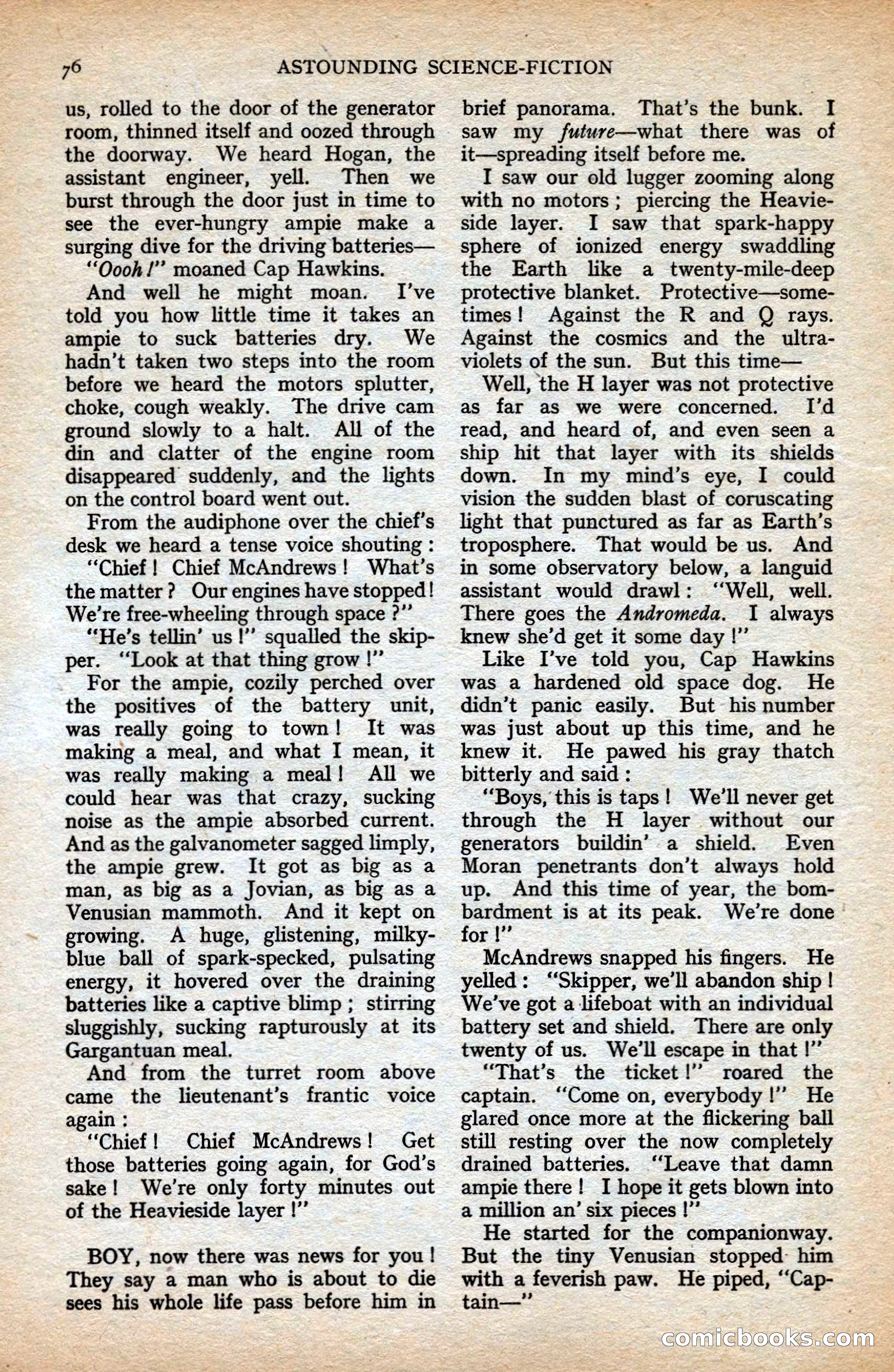 Astounding British Edition, Vol. 1, No. 1 — page 78 of 98