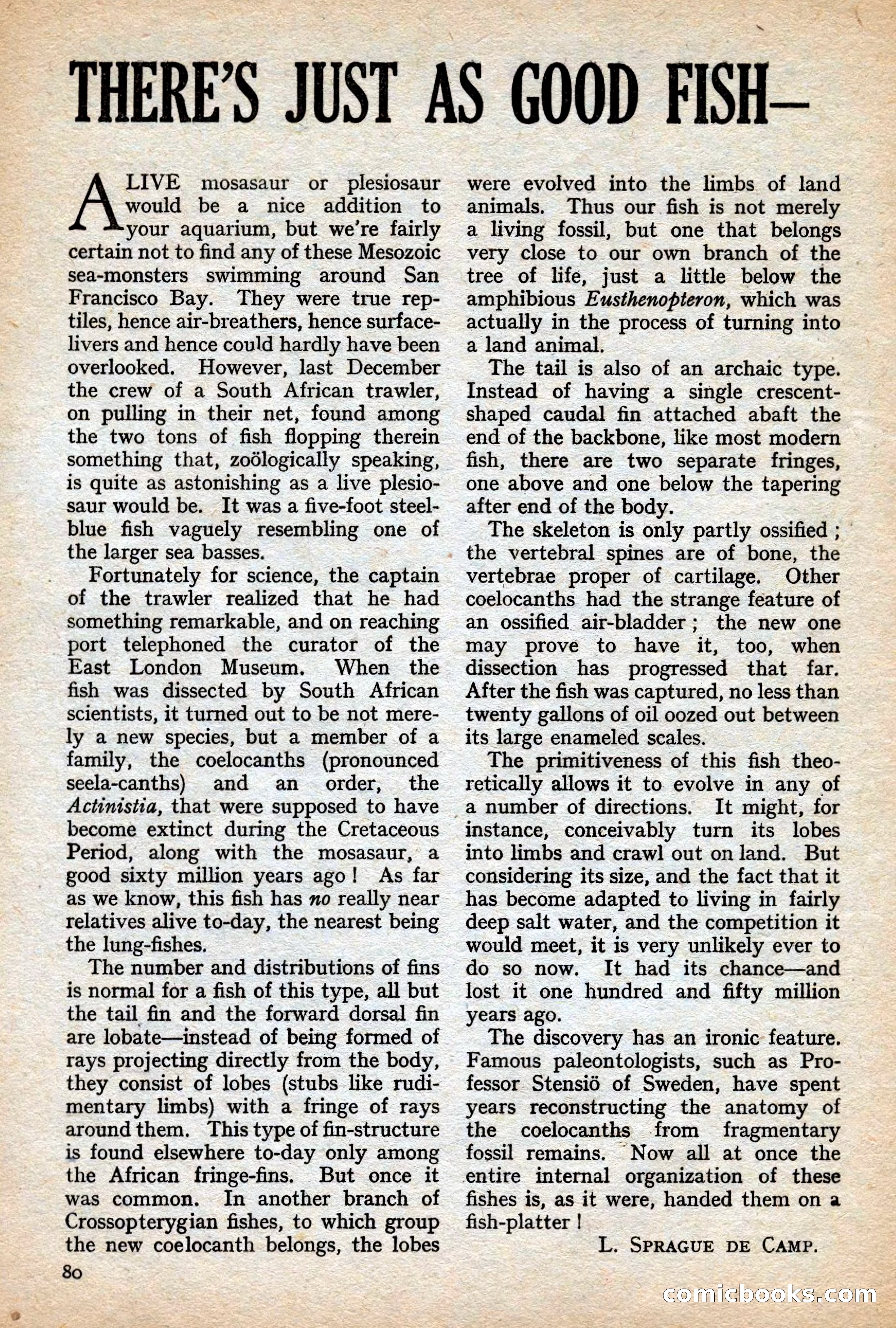 Astounding British Edition, Vol. 1, No. 1 — page 82 of 98