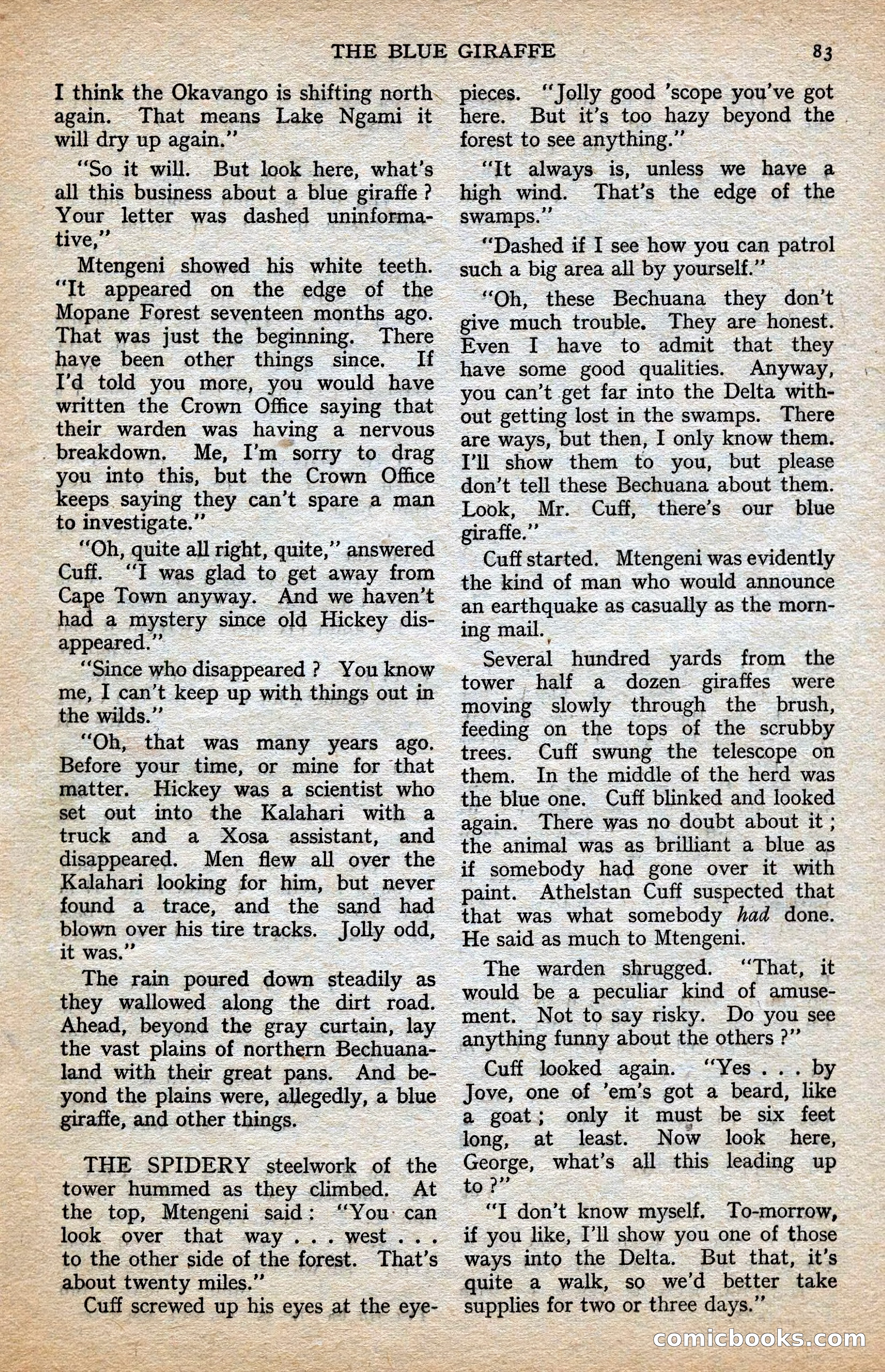 Astounding British Edition, Vol. 1, No. 1 — page 85 of 98