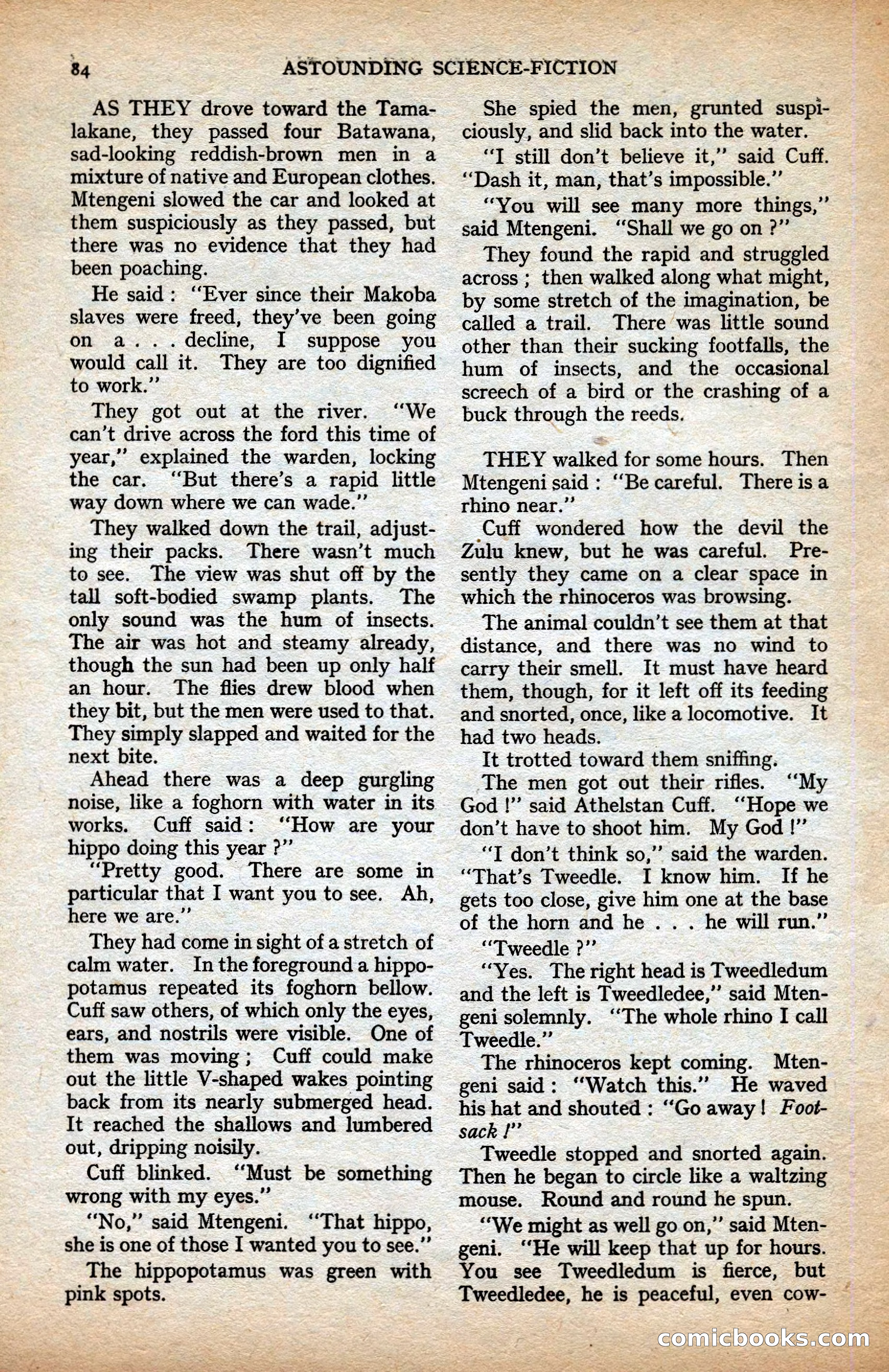 Astounding British Edition, Vol. 1, No. 1 — page 86 of 98