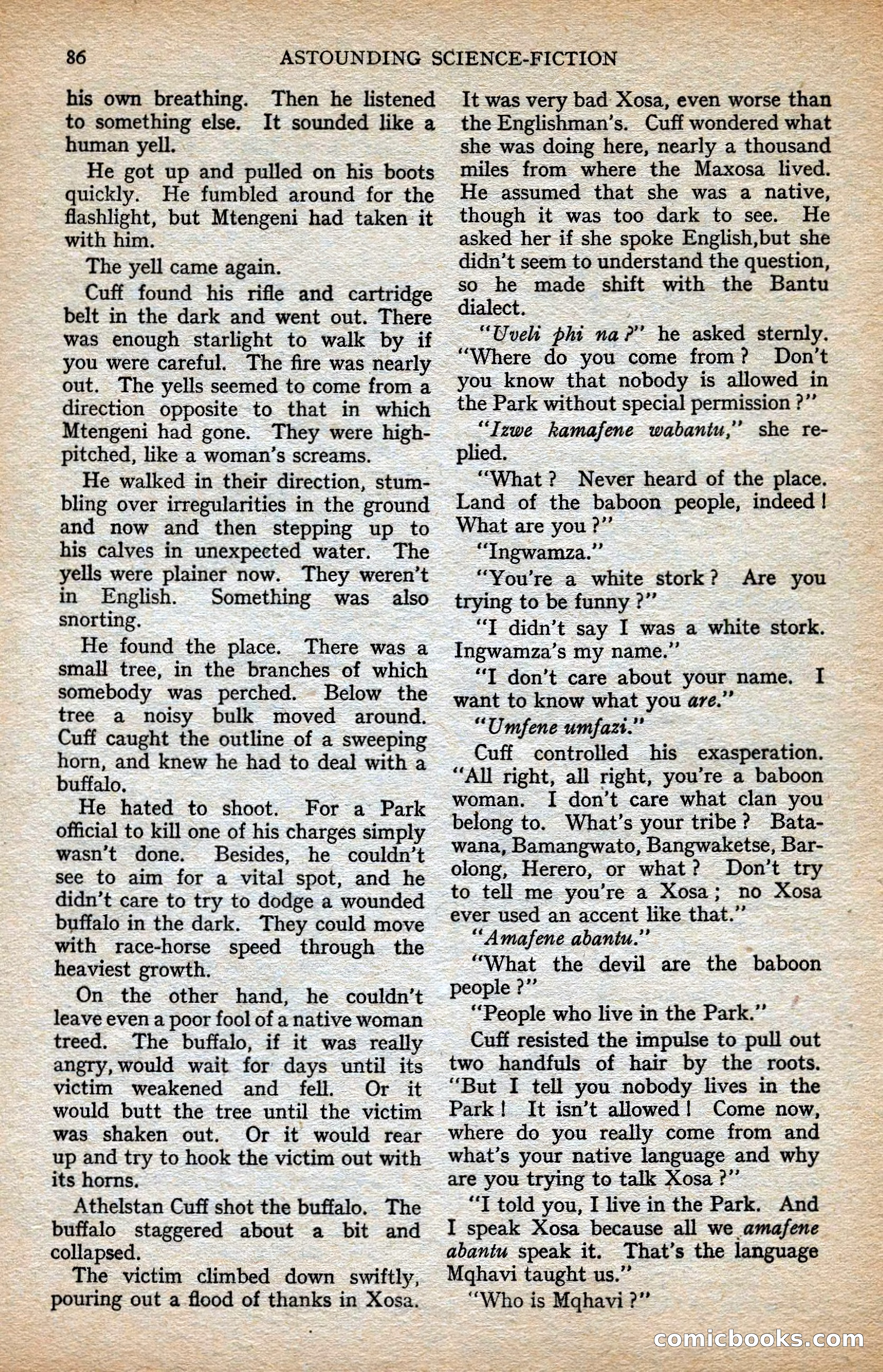 Astounding British Edition, Vol. 1, No. 1 — page 88 of 98